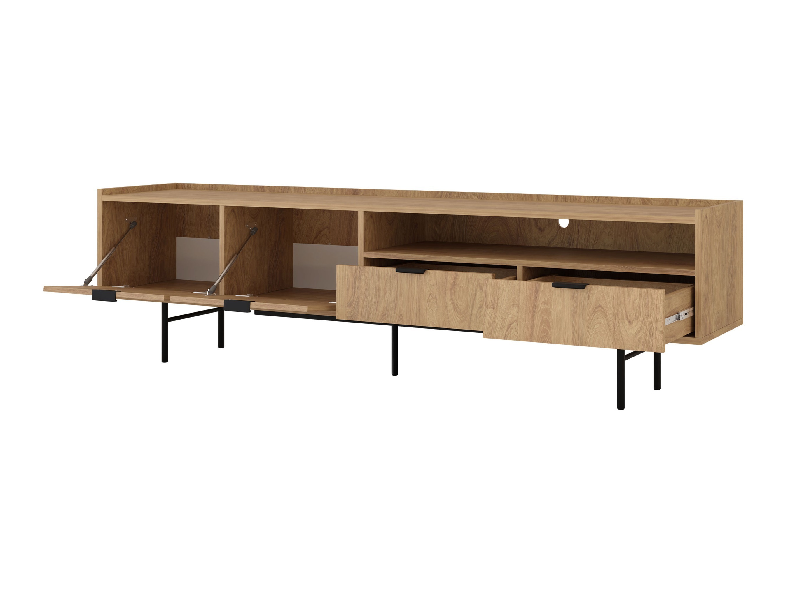 TV stand Floelbe 105 (Oak)