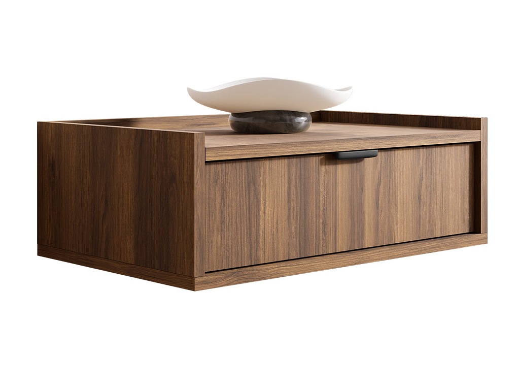 Bedside table Floelbe 107 (Walnut)