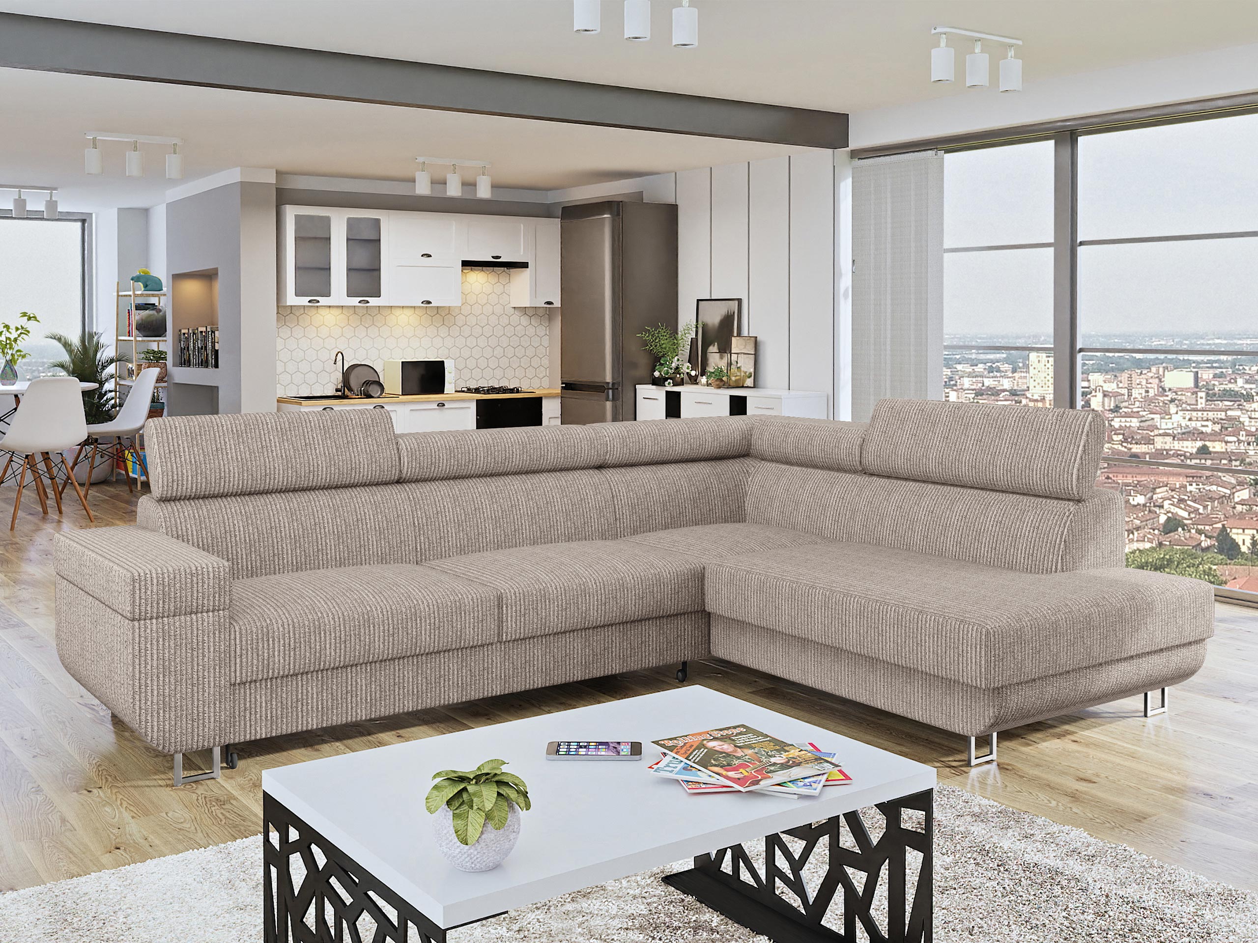 Corner sofa Comfivo Liberta (Poso 03)