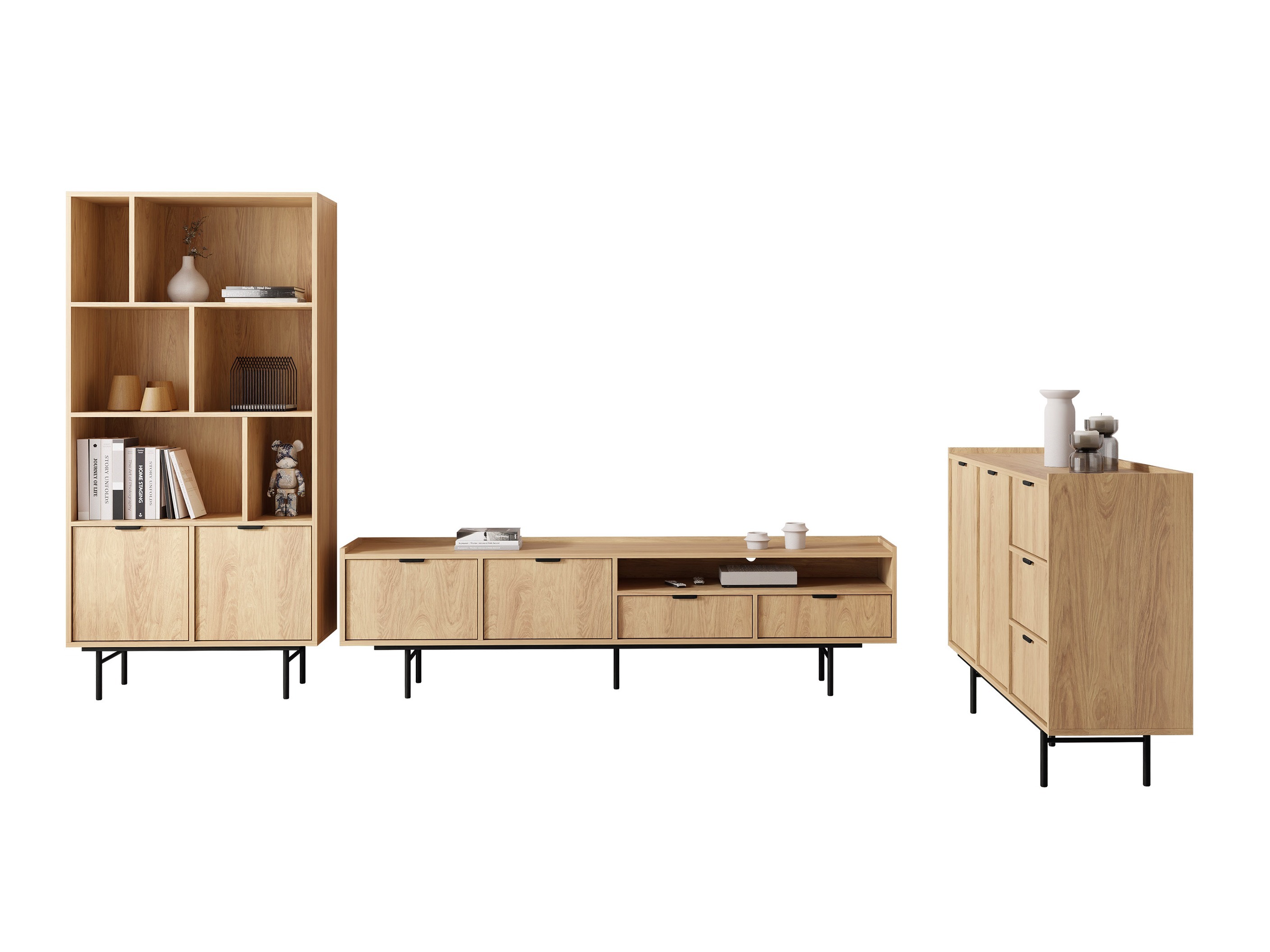 Living room set Floelbe 108 (Oak)
