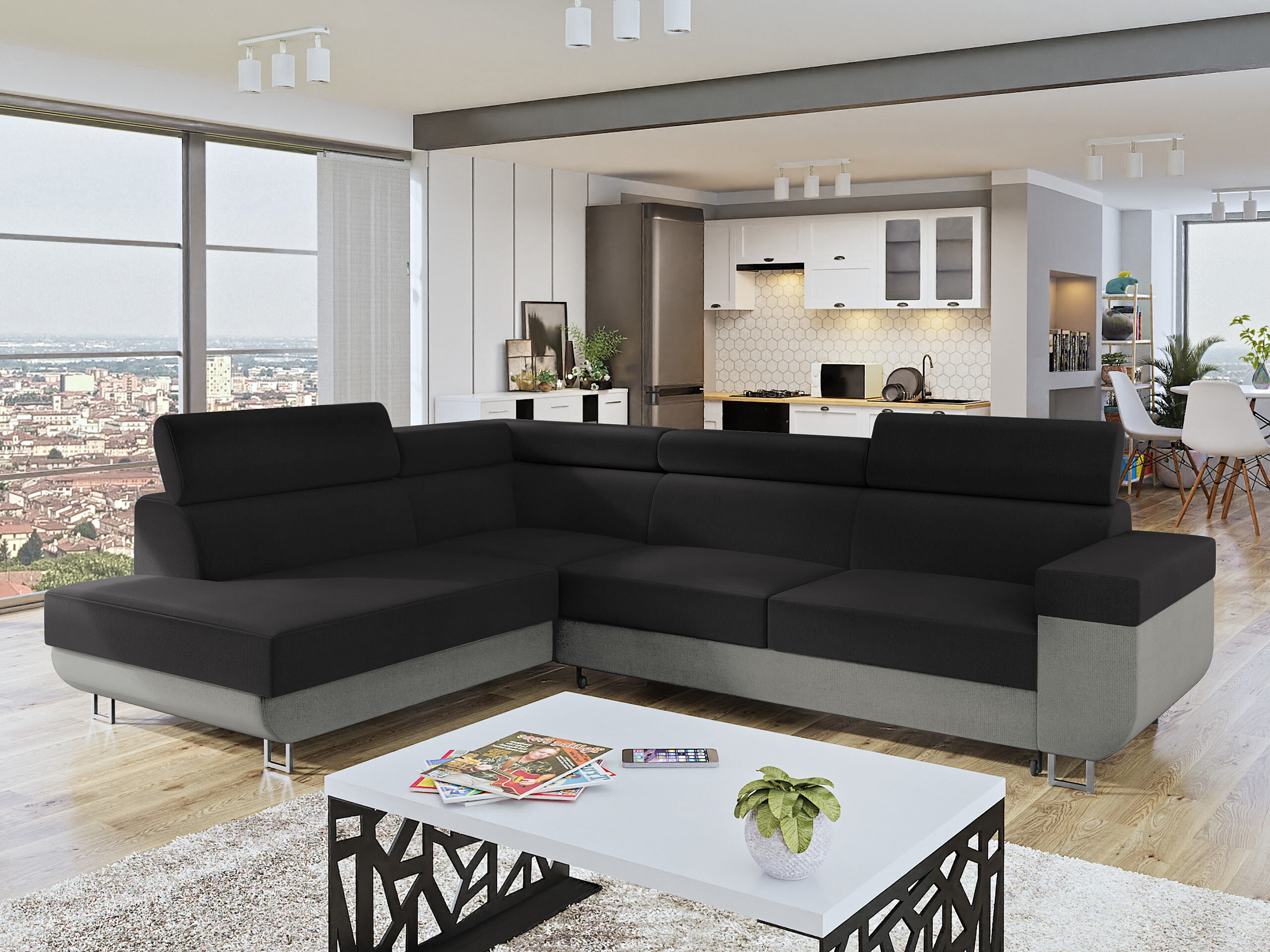 Corner sofa Comfivo Liberta (Polo 894 + Polo 897)