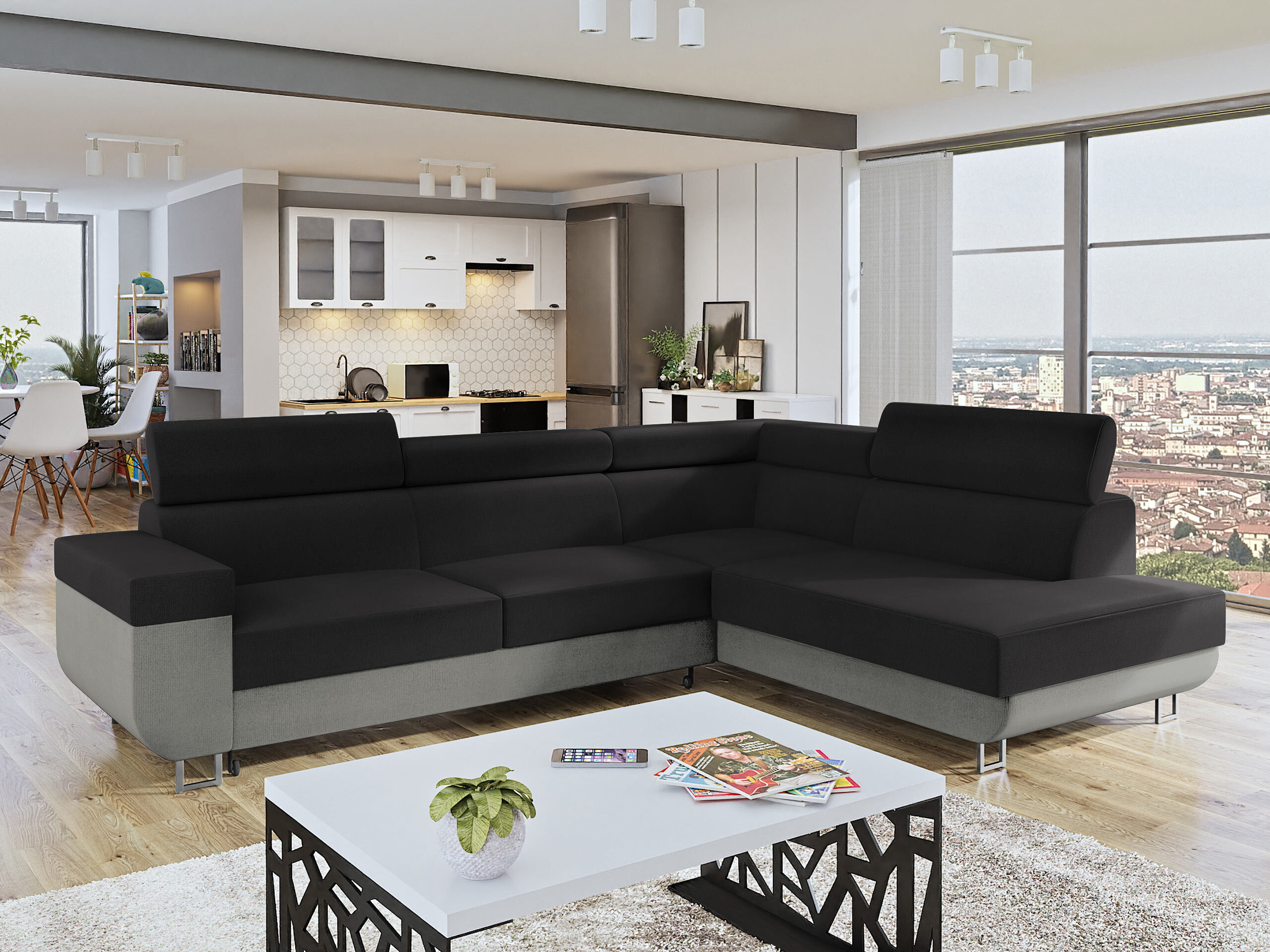 Corner sofa Comfivo Liberta (Polo 894 + Polo 897)