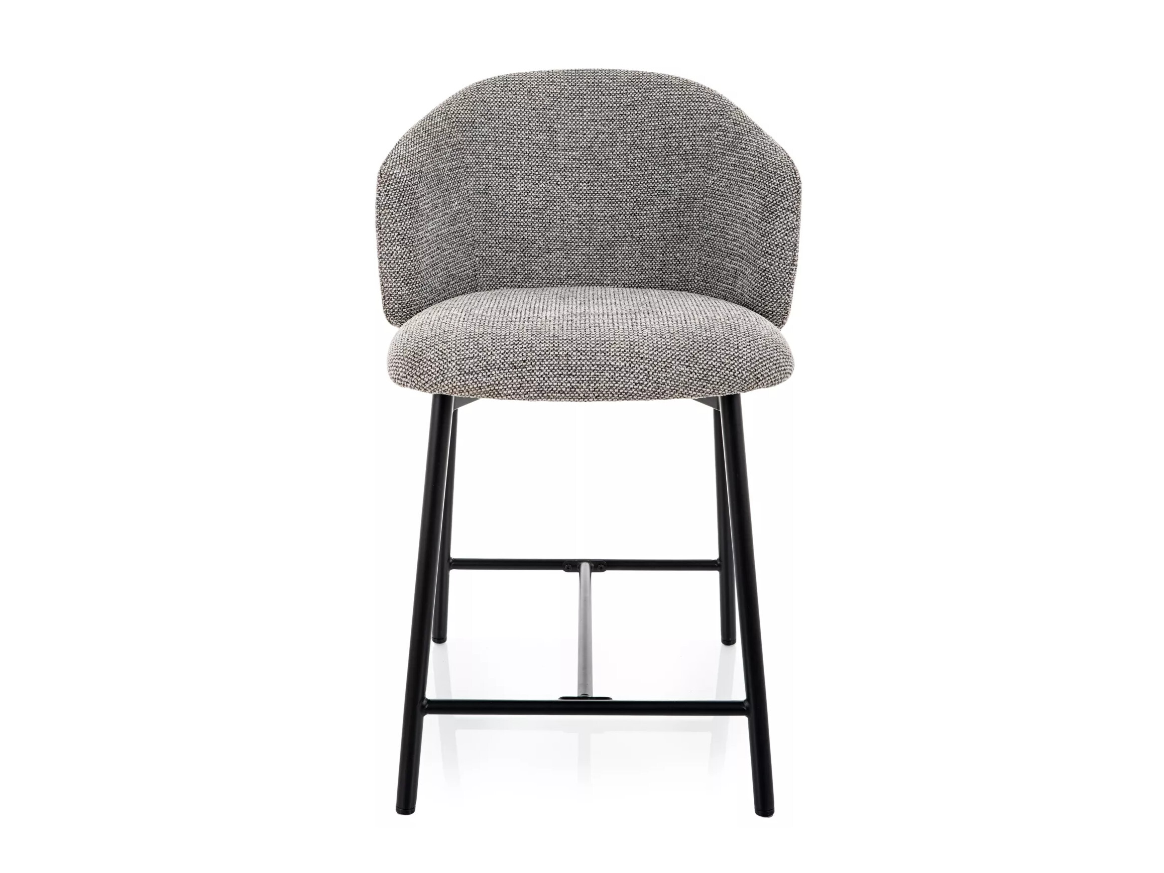 Counter stool Detroit 948 (Light grey + Black)