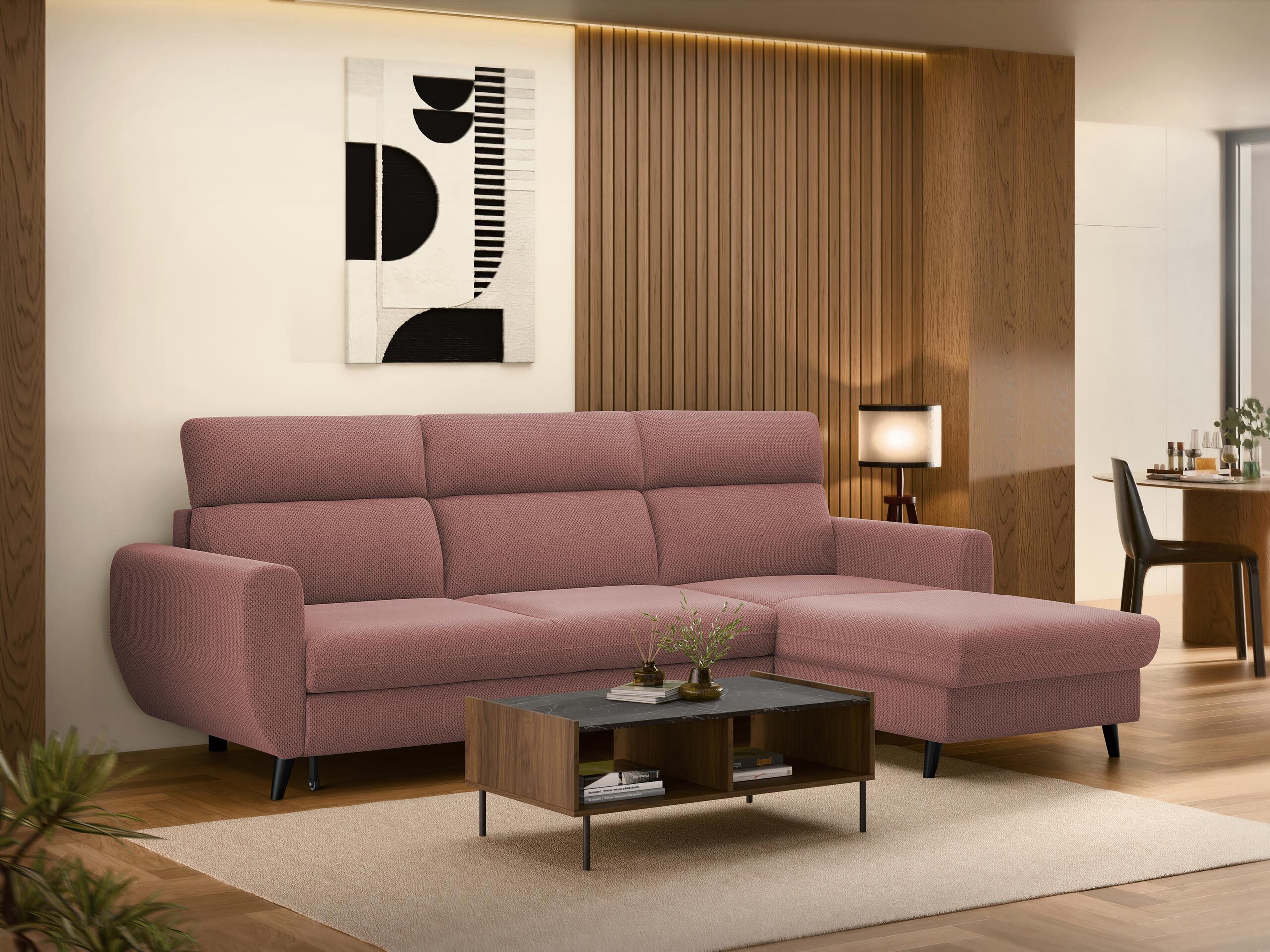 Corner sofa Temple 132 (Cruz 63)