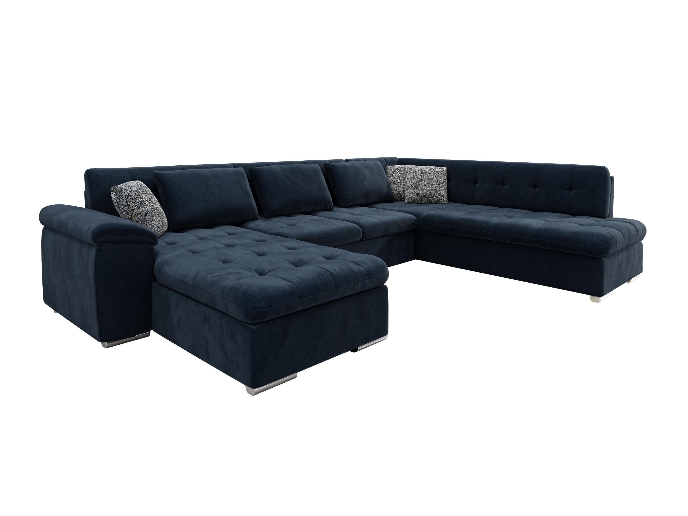 Corner sofa Comfivo Gemma V (Maya 09 + Corbett 78)