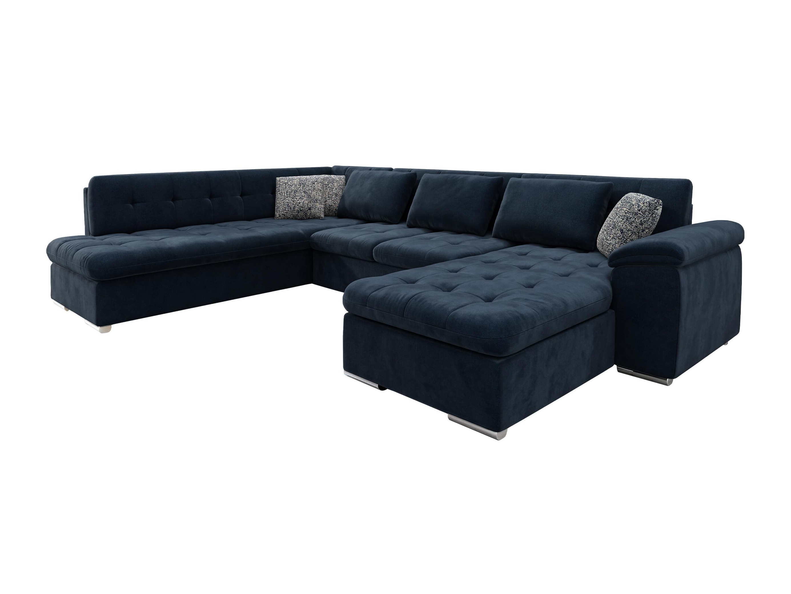 Corner sofa Comfivo Gemma V (Maya 09 + Corbett 78)