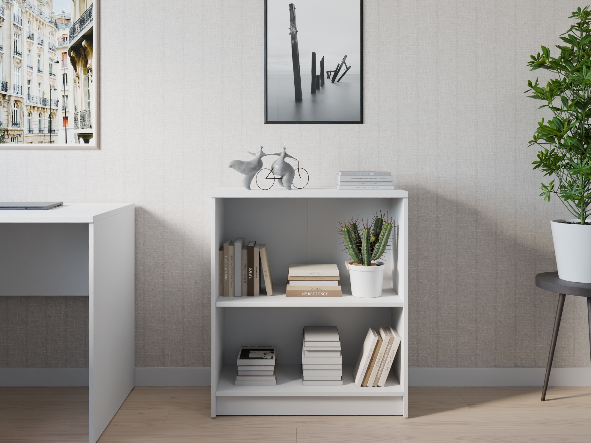 Bookcase Fiofive 100 (White)