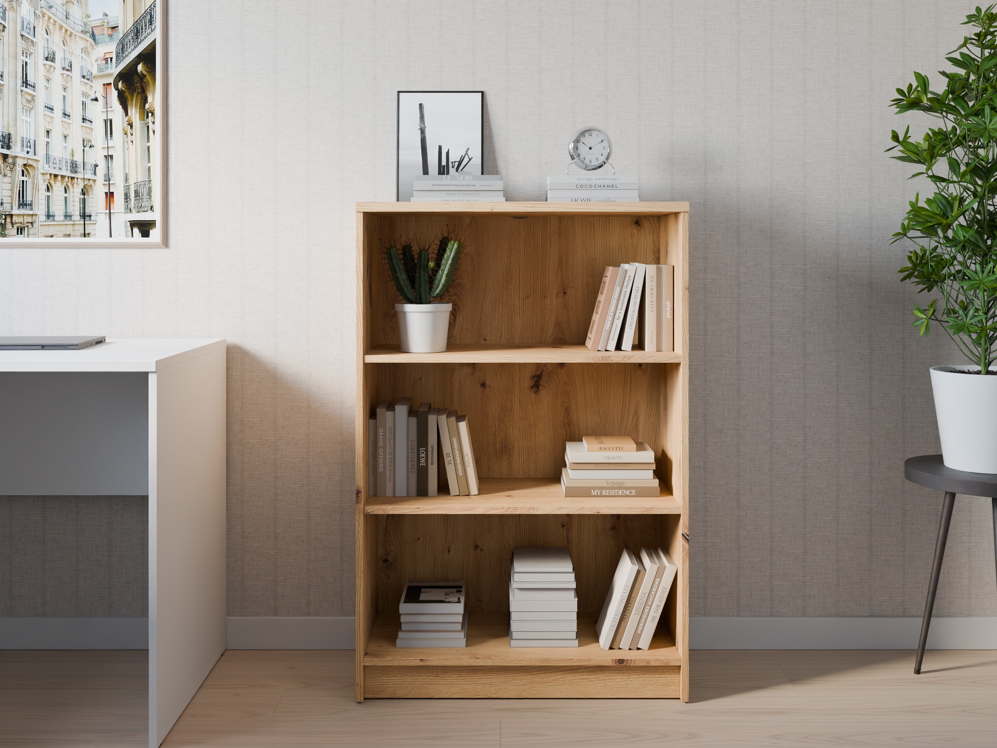 Bookcase Fiofive 101 (Artisan oak)