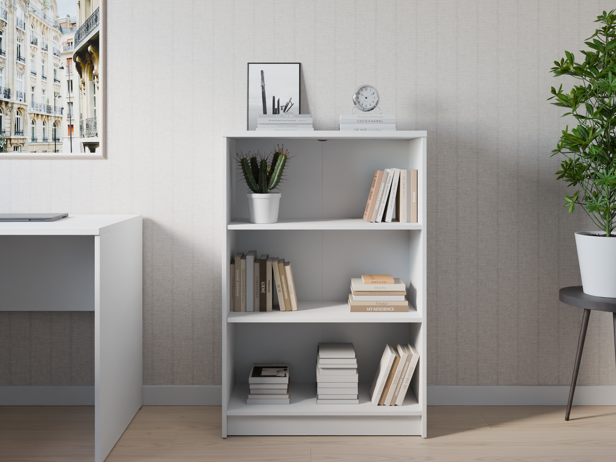 Bookcase Fiofive 101 (White)