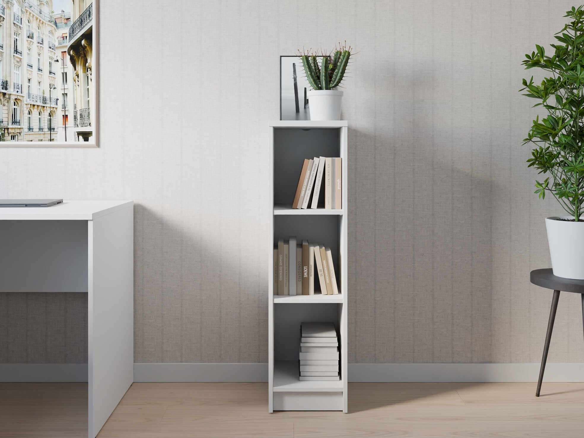 Bookcase Fiofive 104 (White)