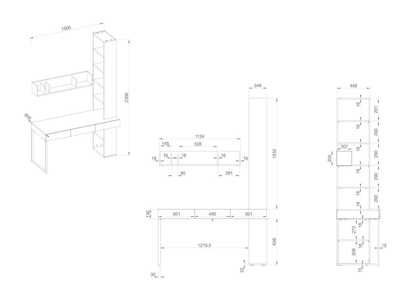 Desk Sermavi 146