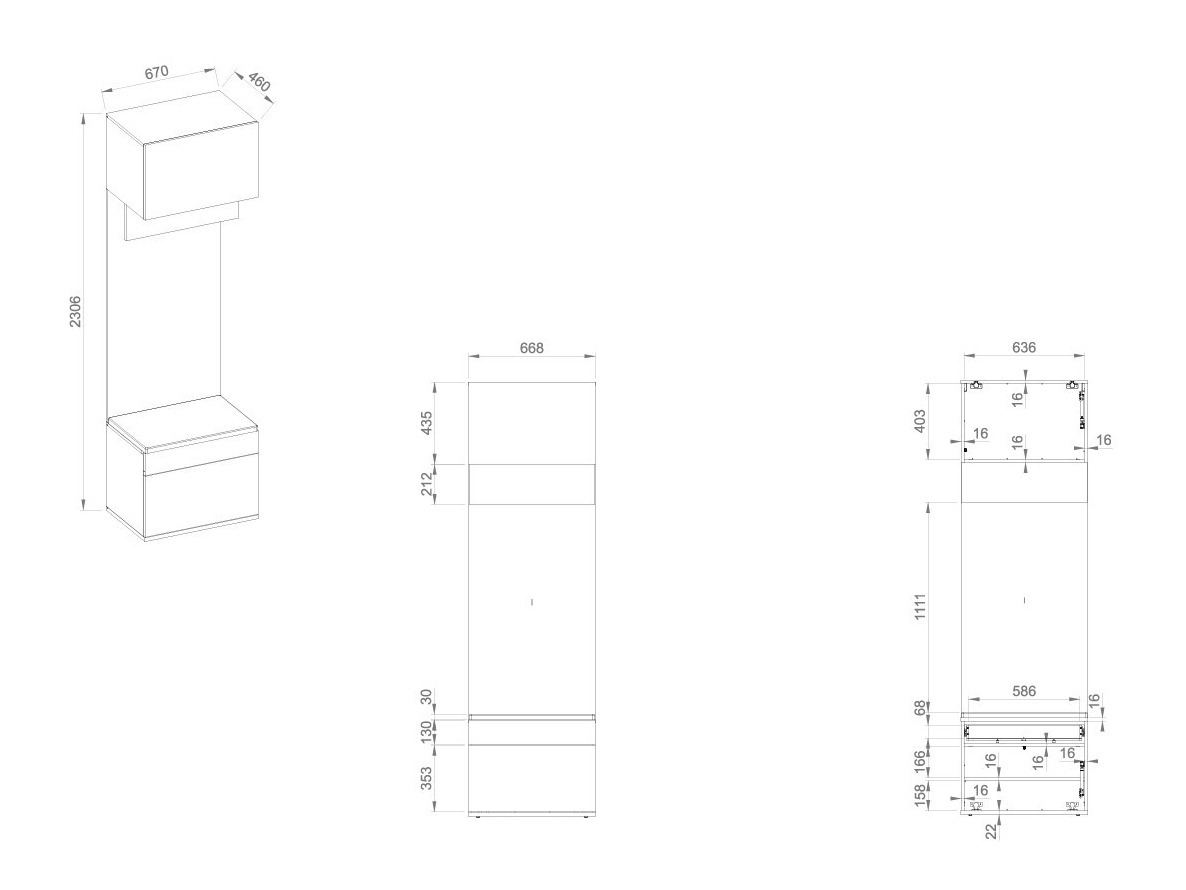 Hallway set Sermavi 102