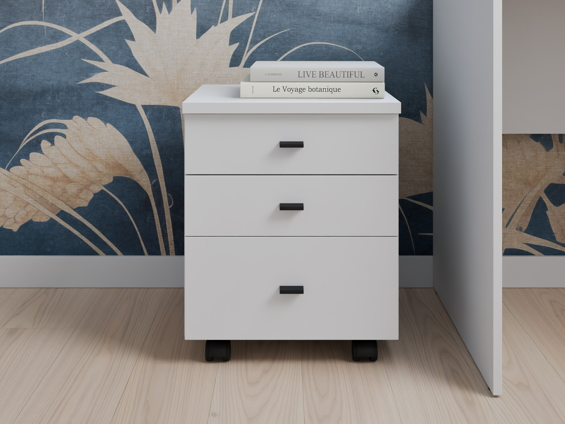 Under-desk pedestal Fiofive 109 (White)