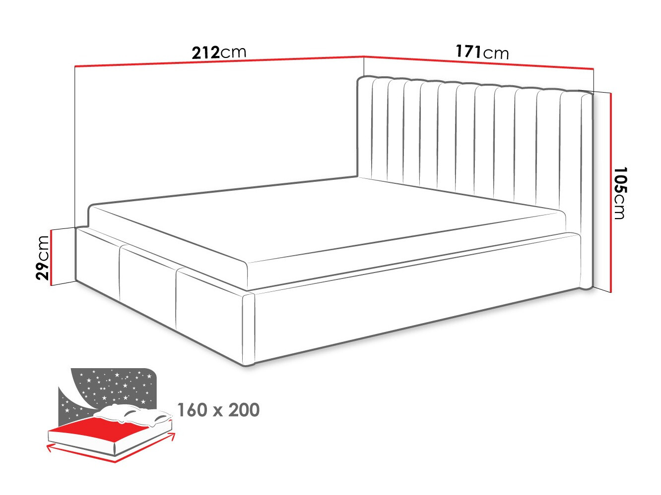 Bed SI178
