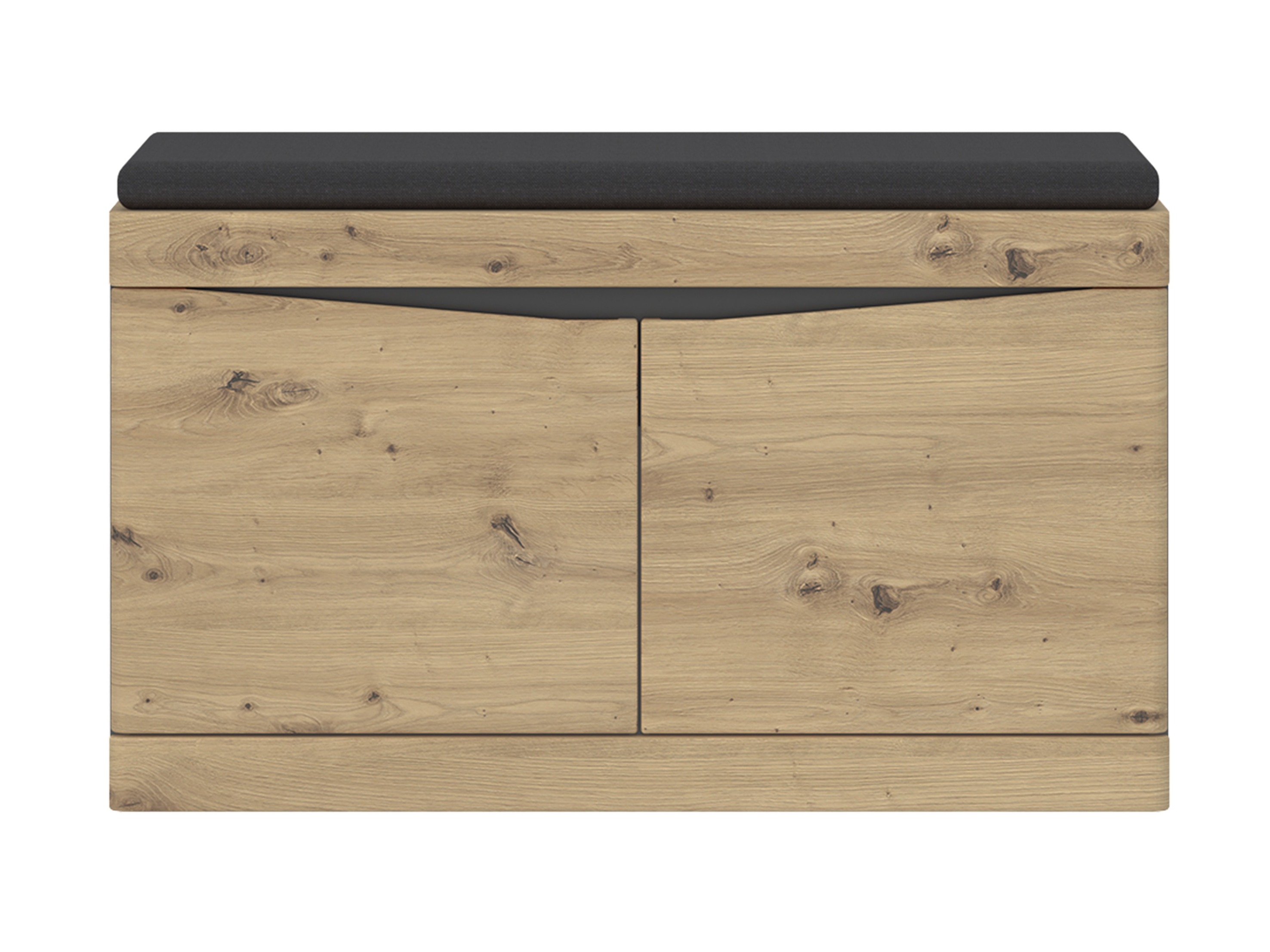 Shoe cabinet Ontario 146 (Artisan oak + Anthracite)