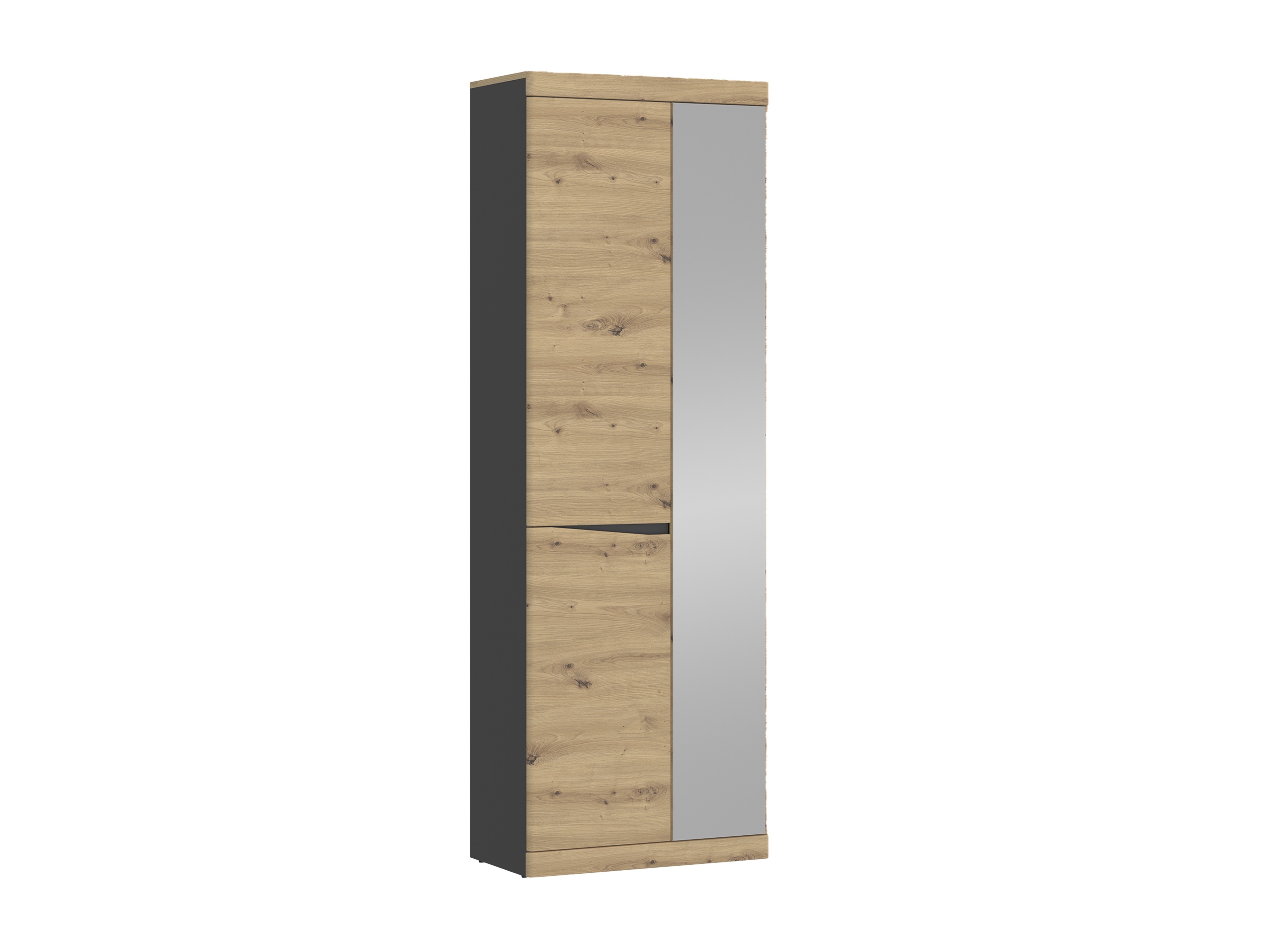 Wardrobe Venlori 118 (Artisan oak + Anthracite)