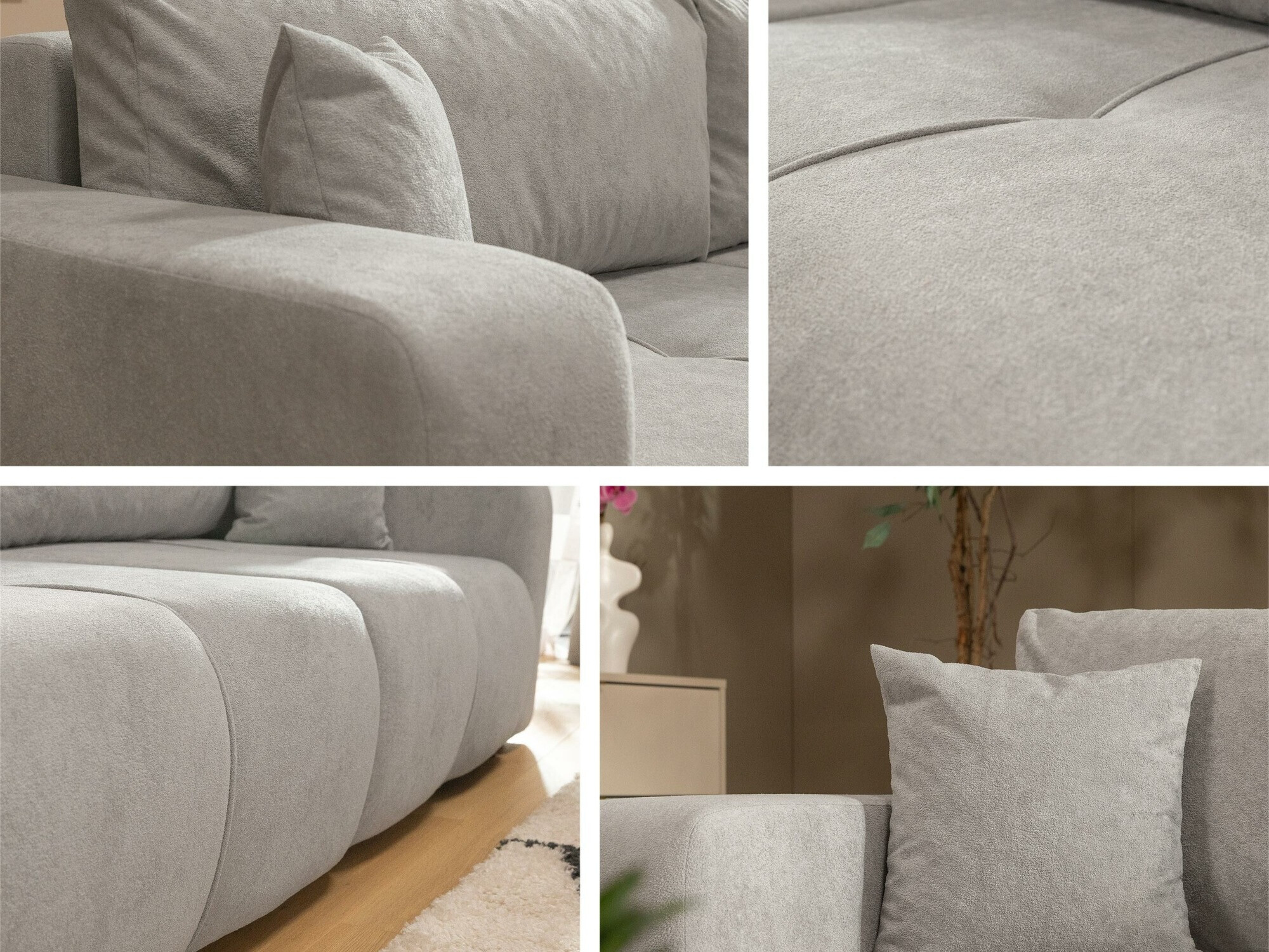 Sofa bed Comfivo Laurus (Coral 50)