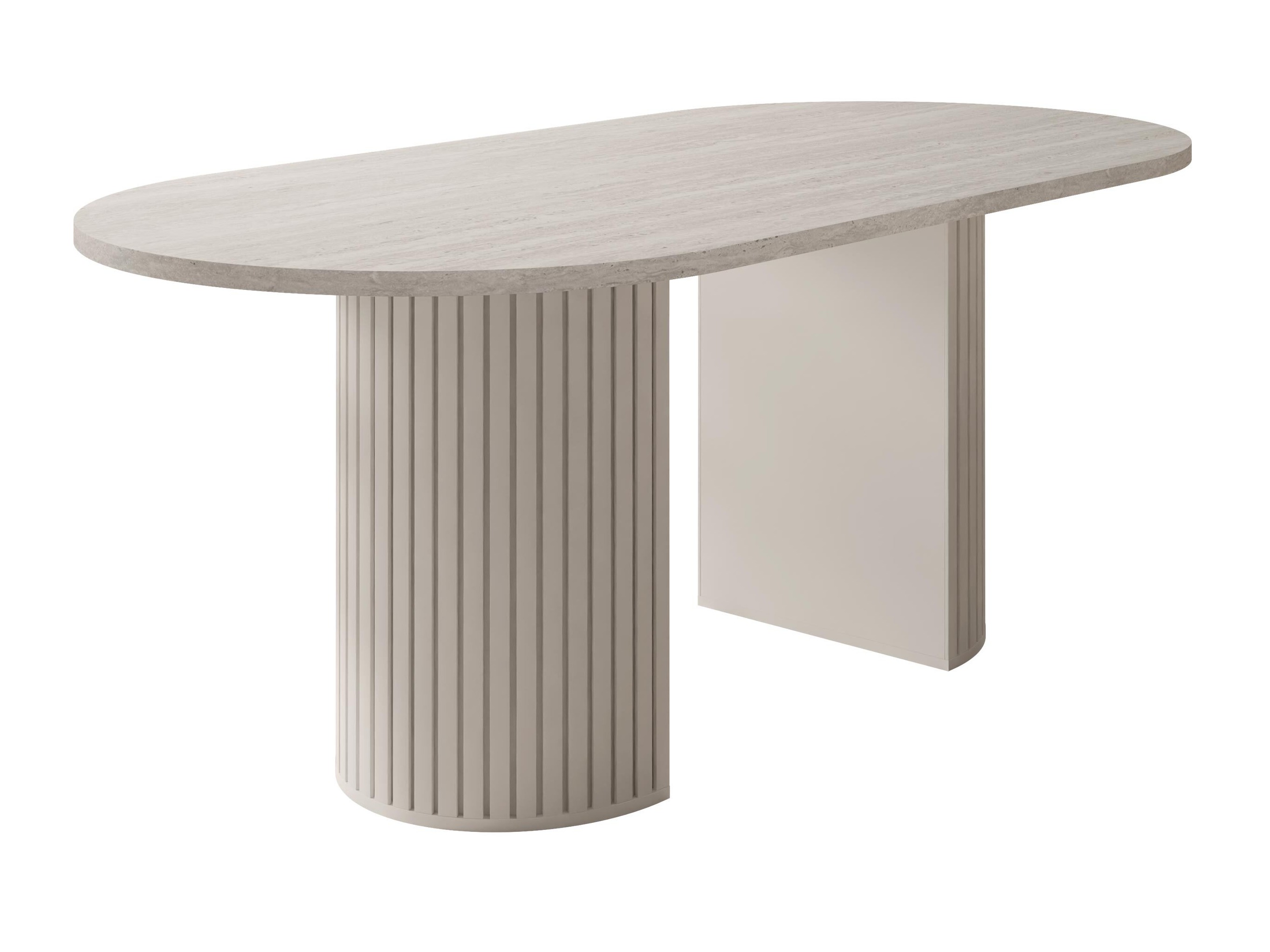 Table Comfivo Ulma (Light travertine + Beige)