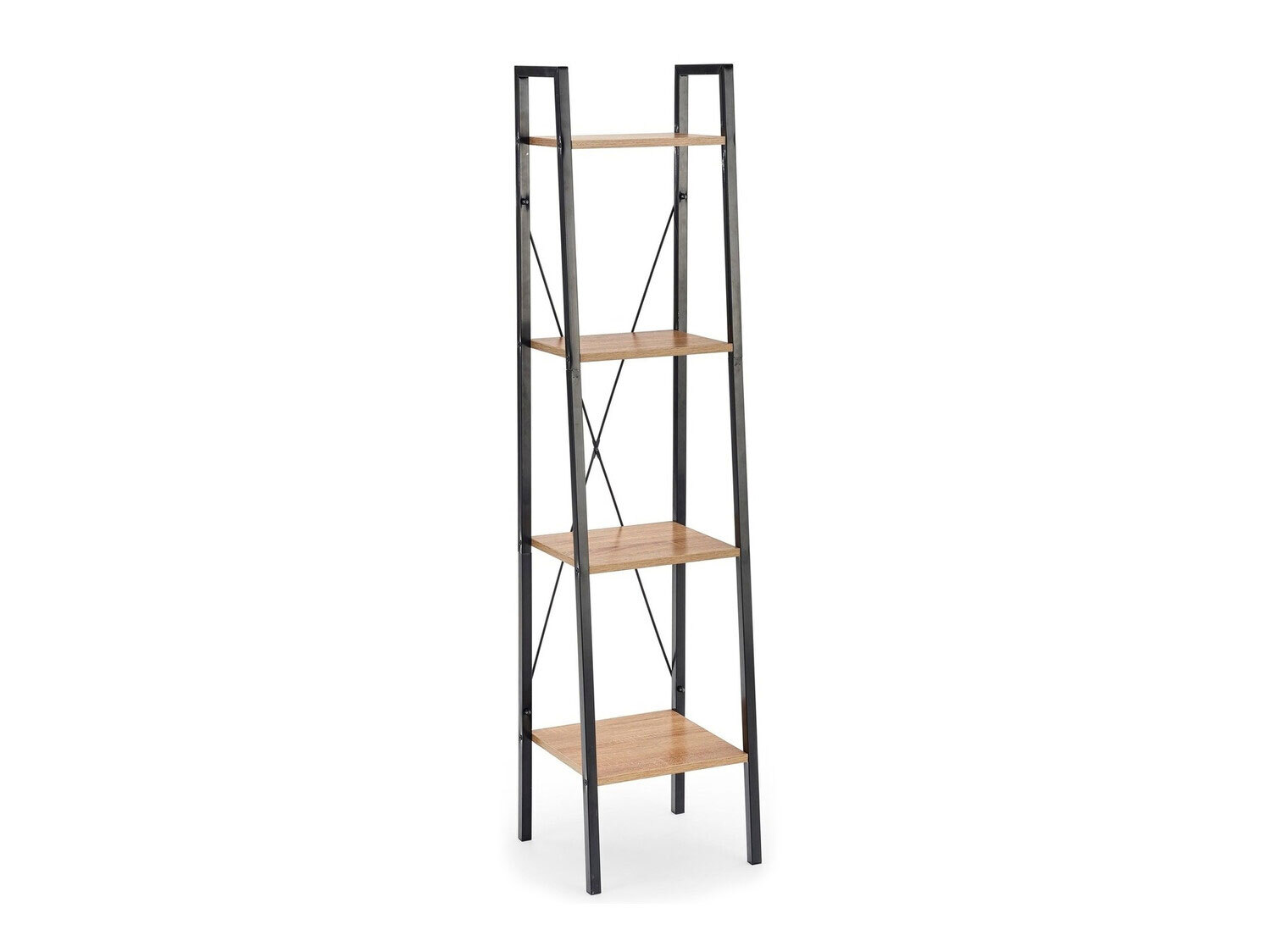 Bookcase Houston 1891 (Sonoma oak + Black)