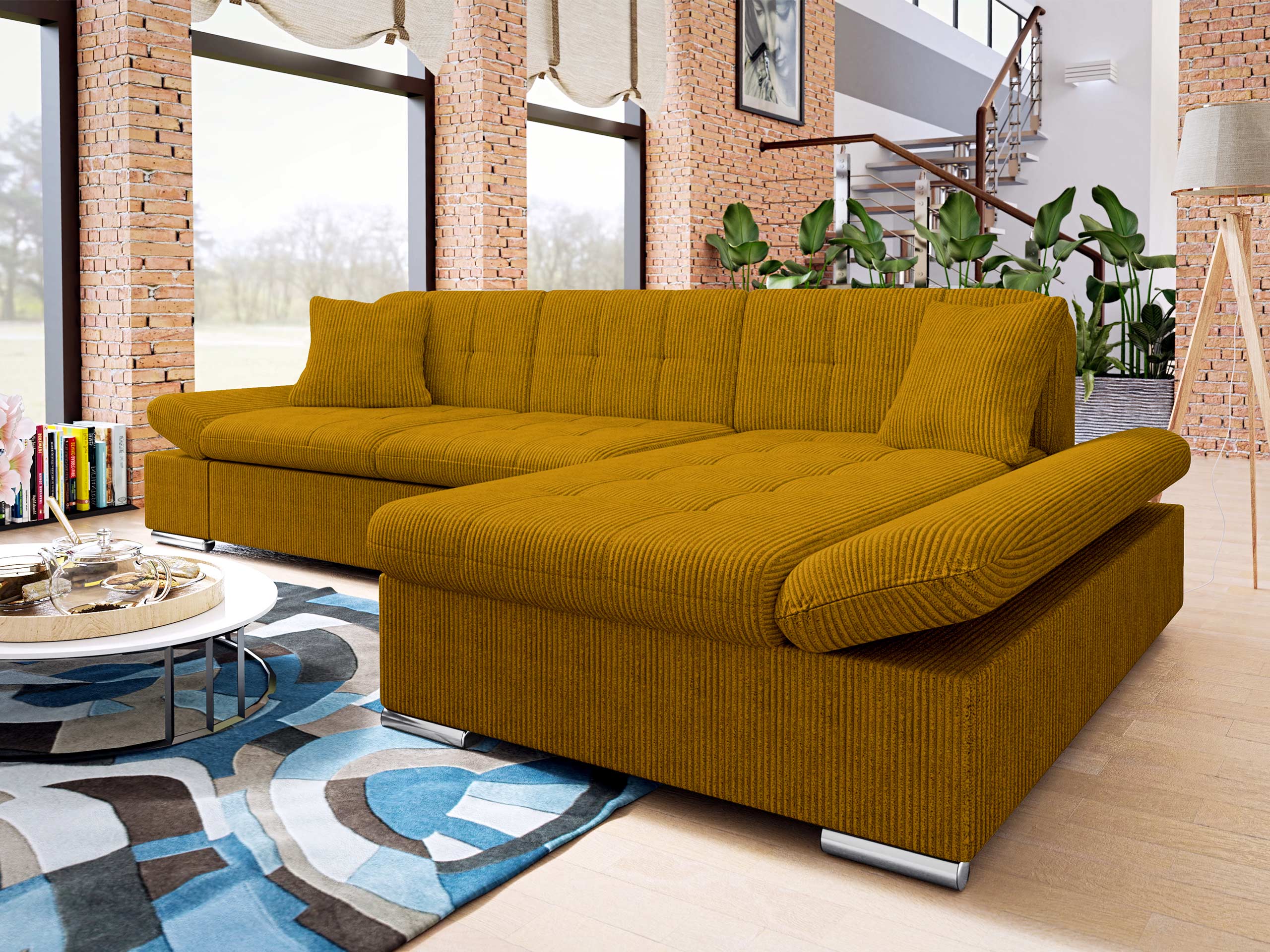 Corner sofa Comfivo Serenitas (Poso 01)