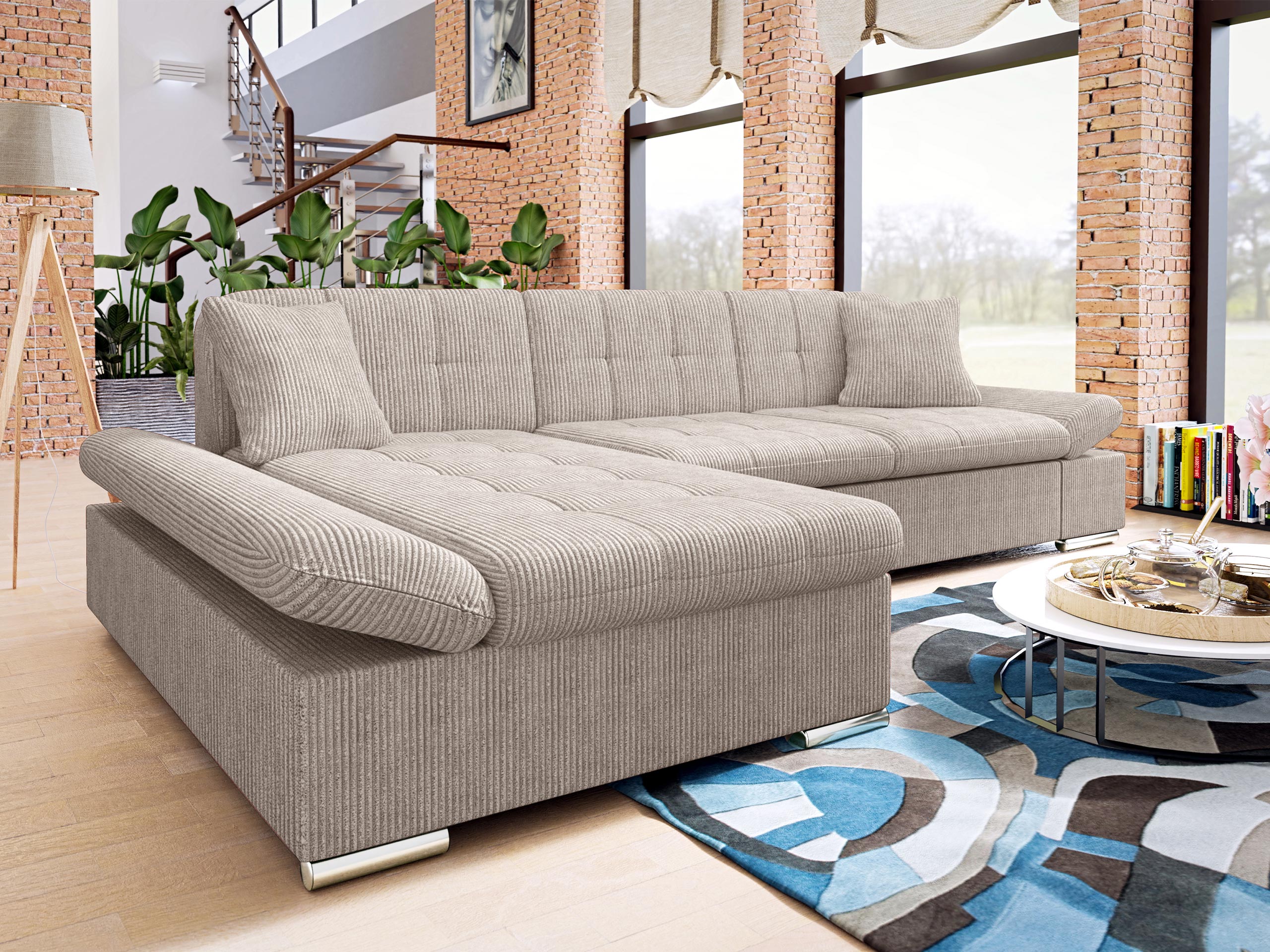 Corner sofa Comfivo Serenitas (Poso 03)