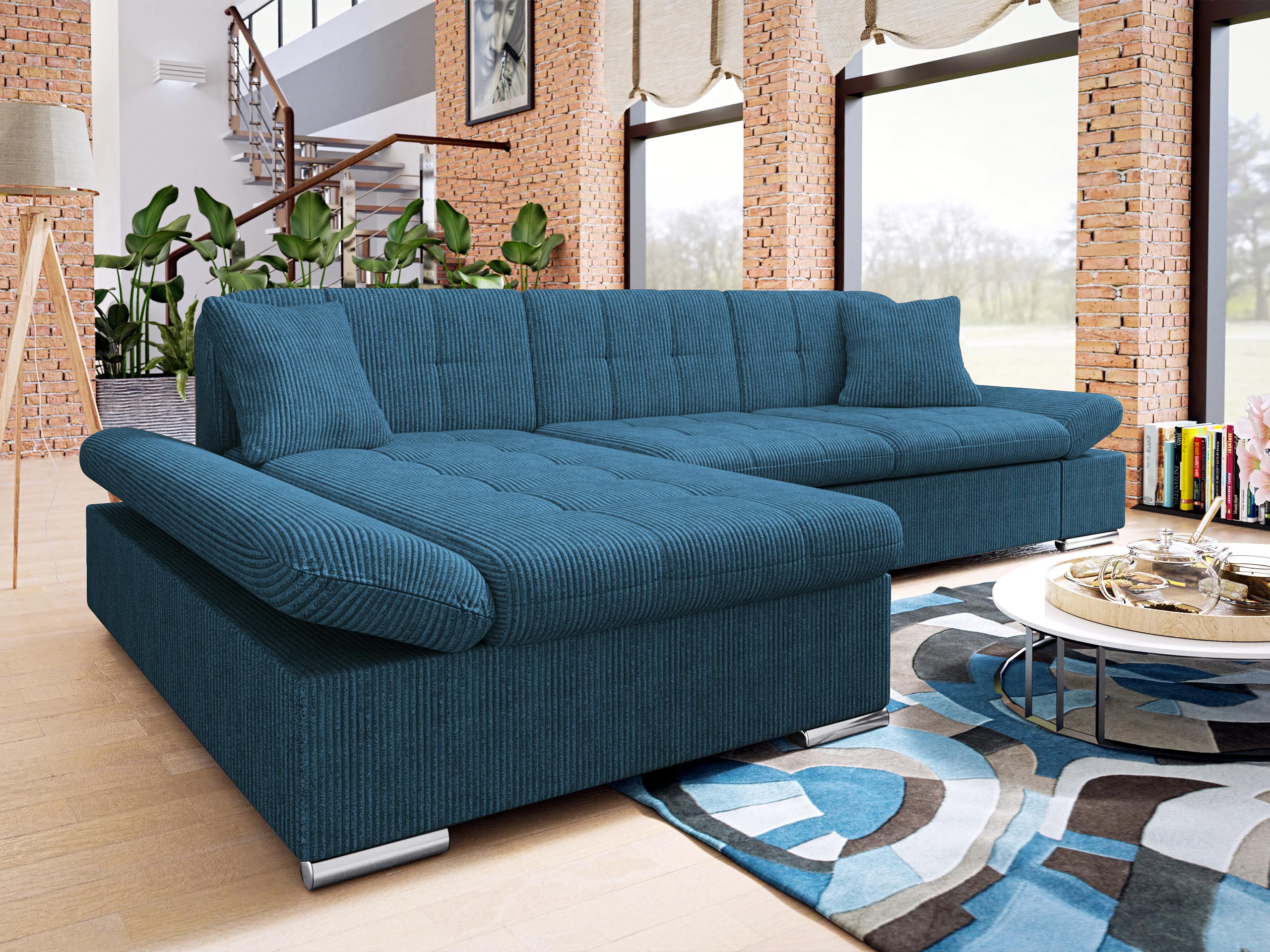 Corner sofa Comfivo Serenitas (Poso 05)