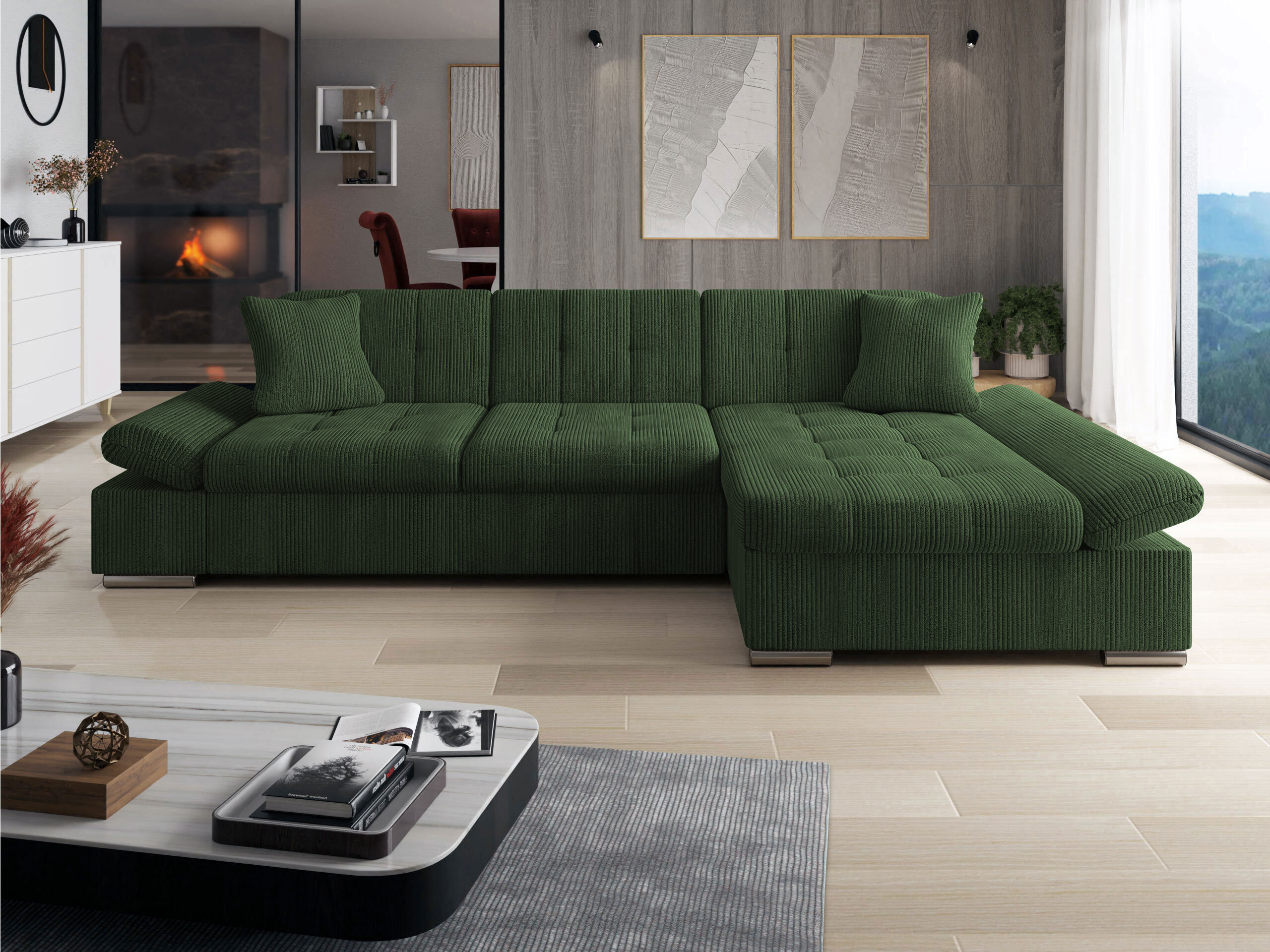 Corner sofa Comfivo Serenitas (Poso 14)