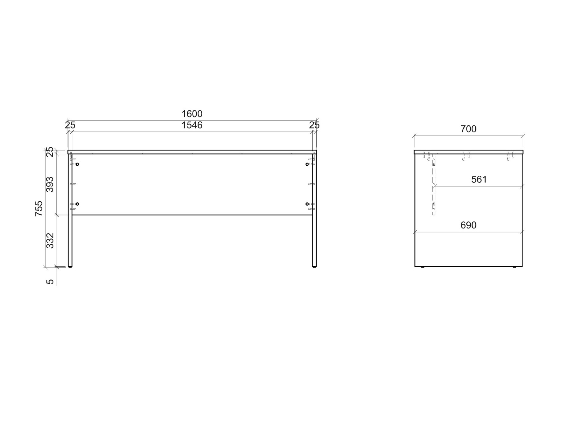 Desk Venlori 134