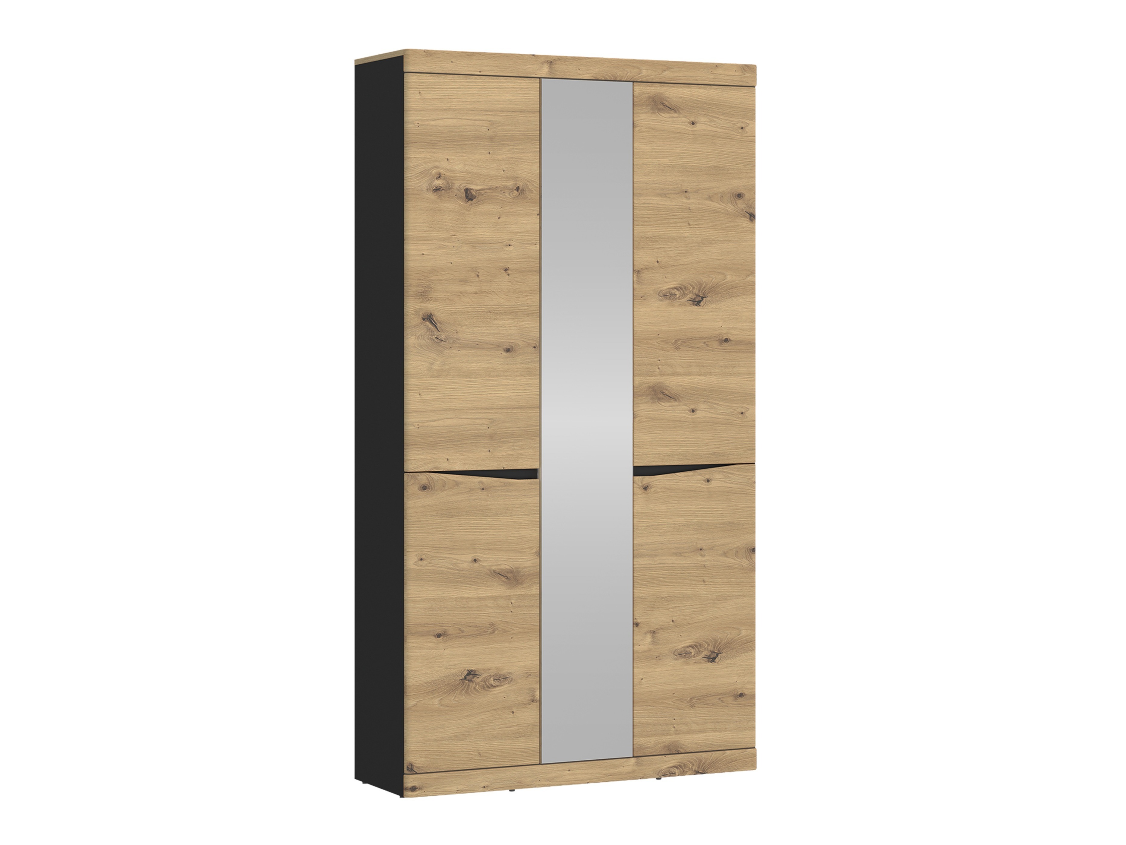 Wardrobe Venlori 139 (Anthracite + Artisan oak)