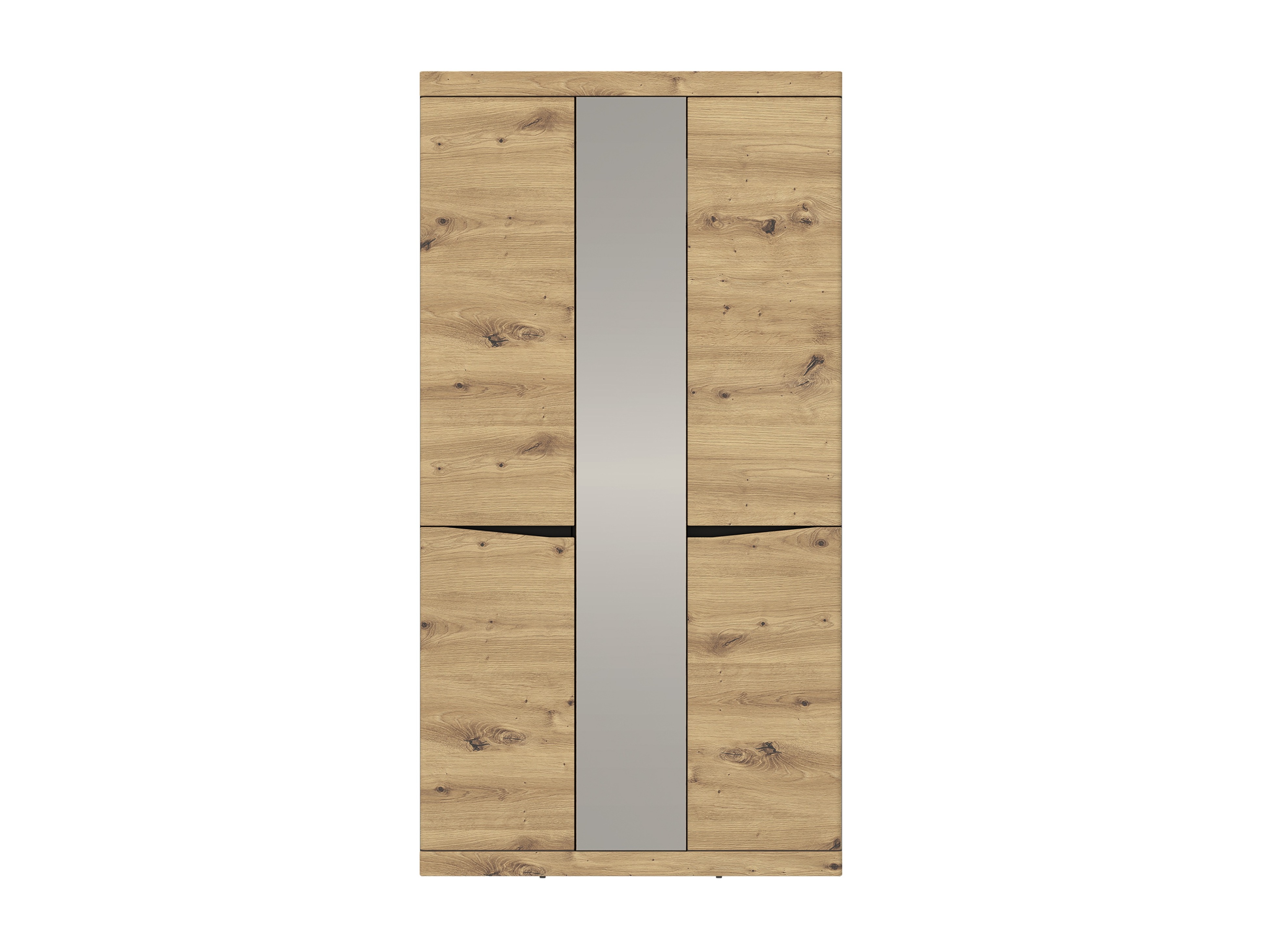 Wardrobe Venlori 139 (Anthracite + Artisan oak)