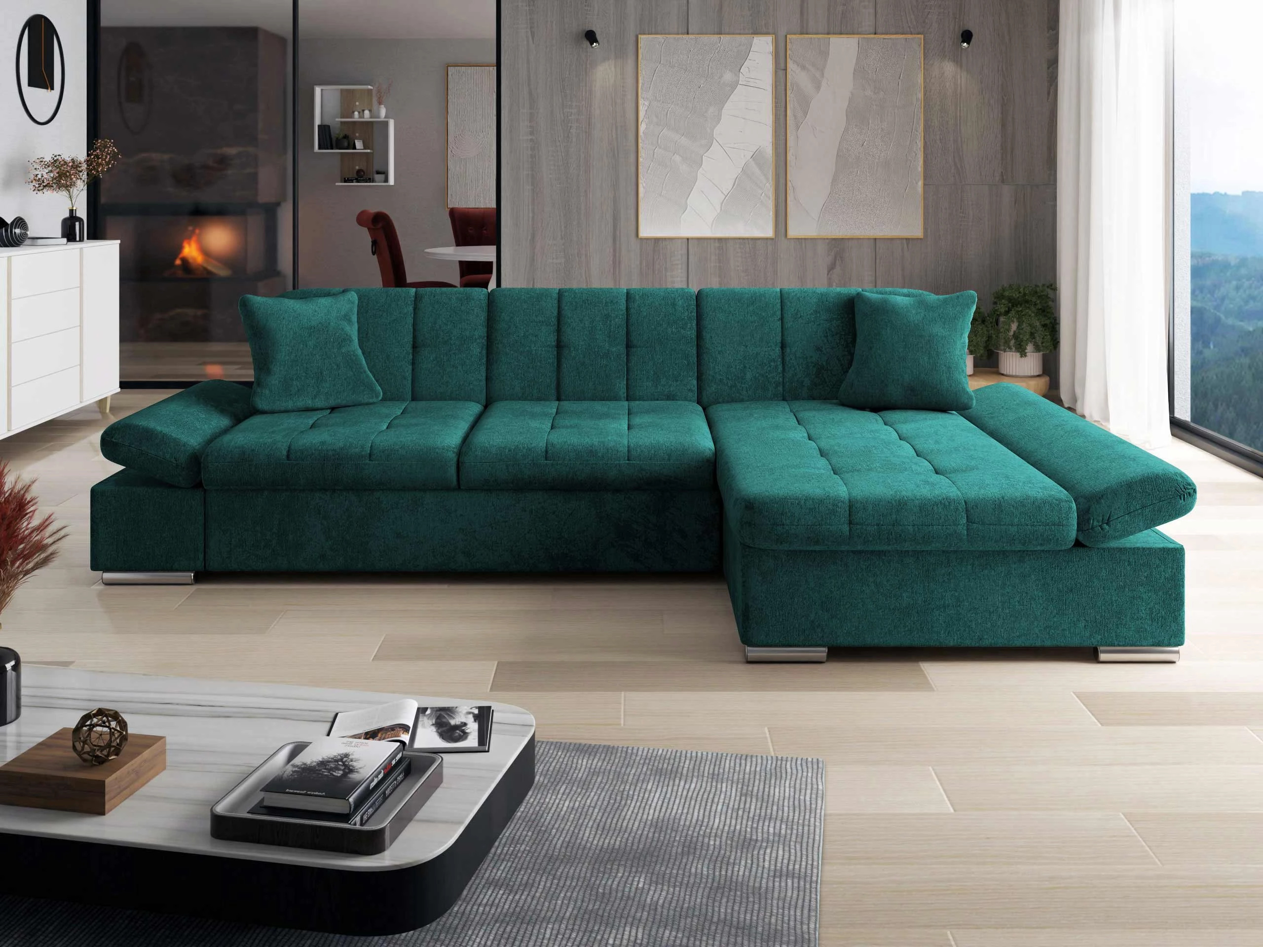 Corner sofa Comfivo Sanitas I (Clara 215.11)