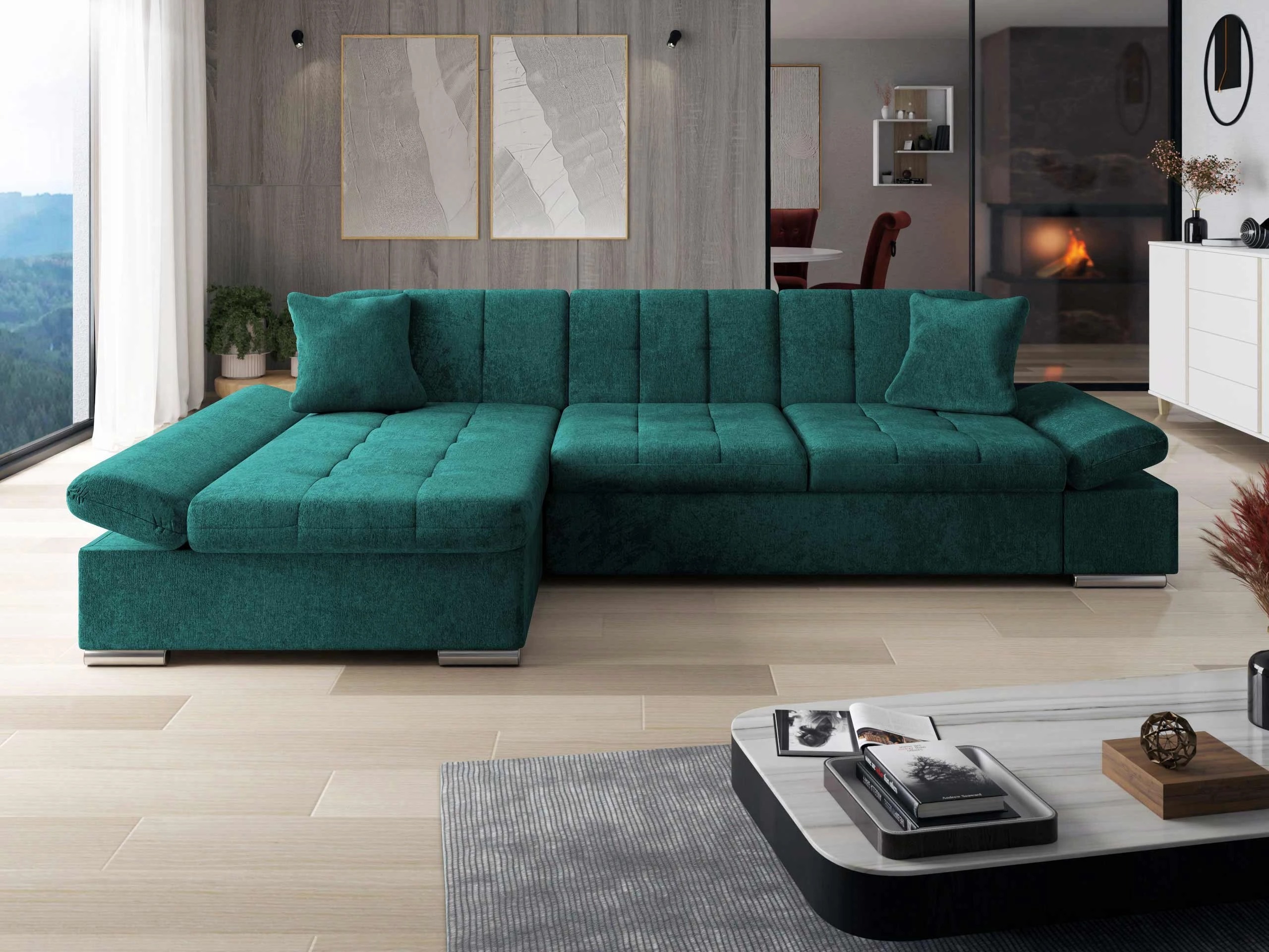 Corner sofa Comfivo Sanitas I (Clara 215.11)