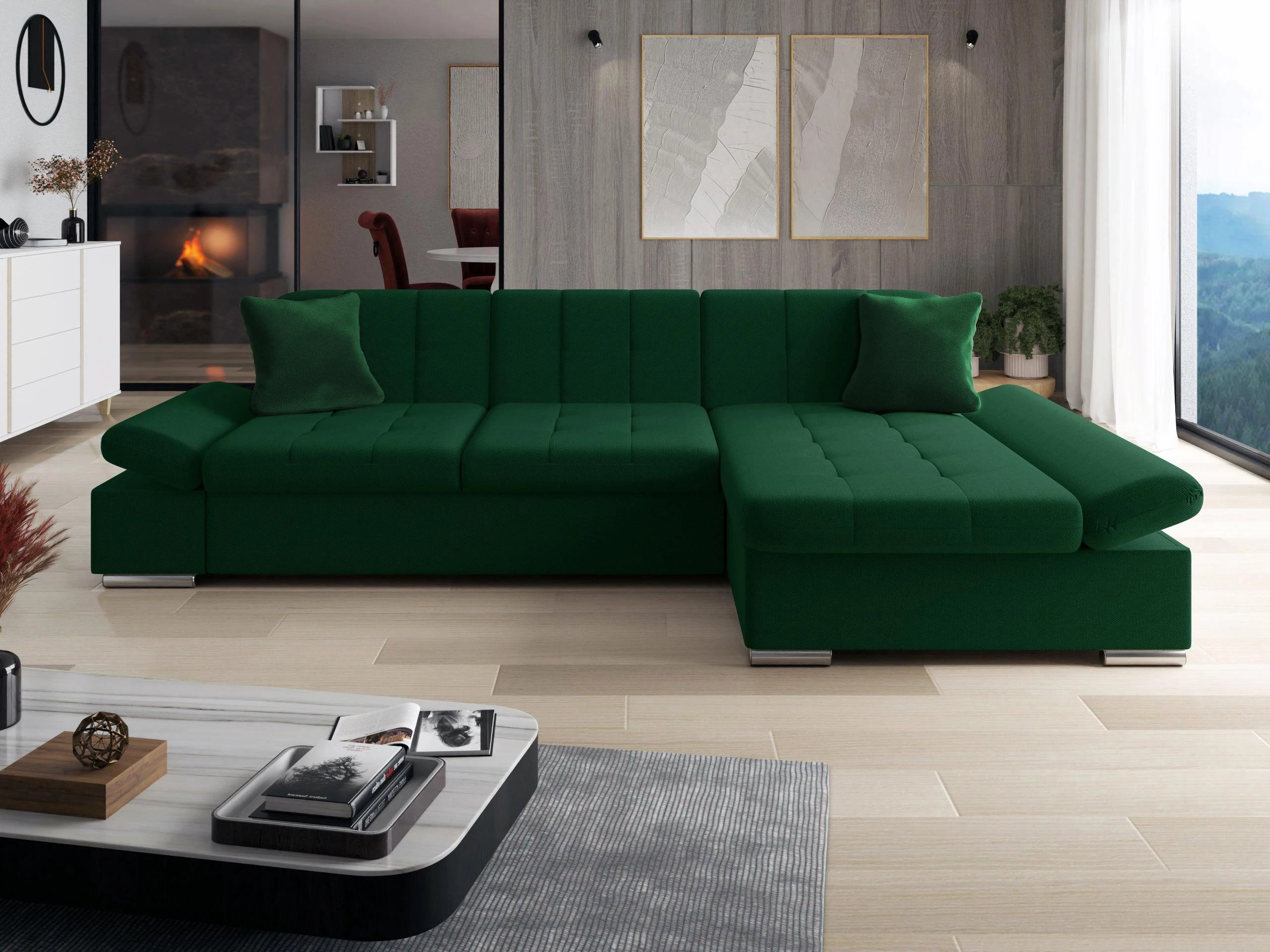 Corner sofa Comfivo Sanitas I (Kronos 19)