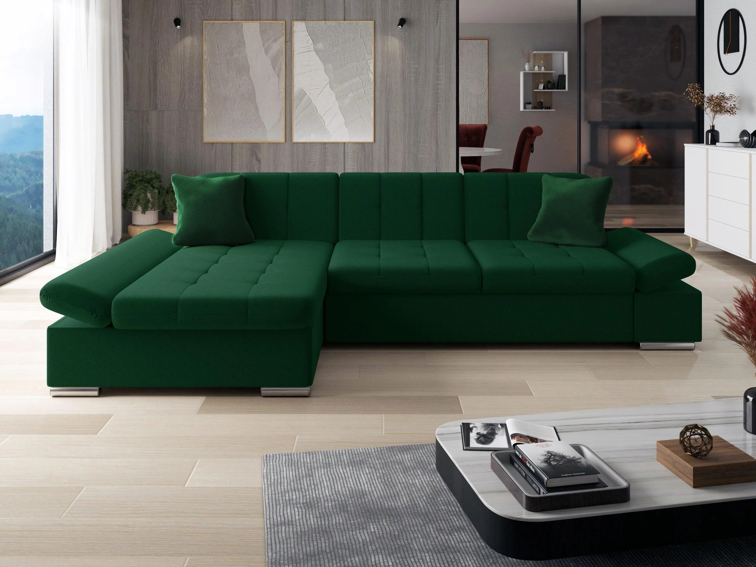 Corner sofa Comfivo Sanitas I (Kronos 19)