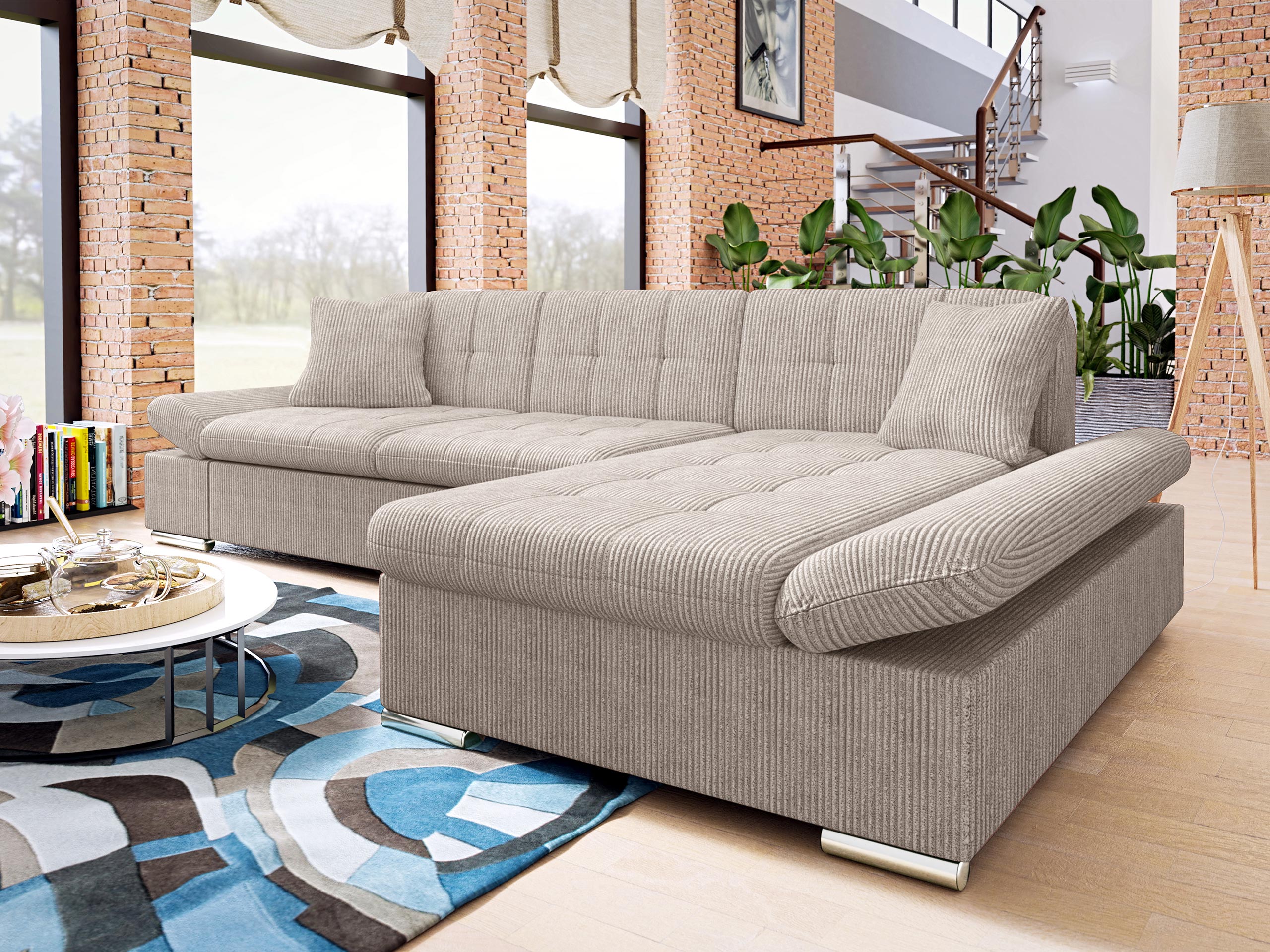 Corner sofa Comfivo Sanitas I (Poso 03)