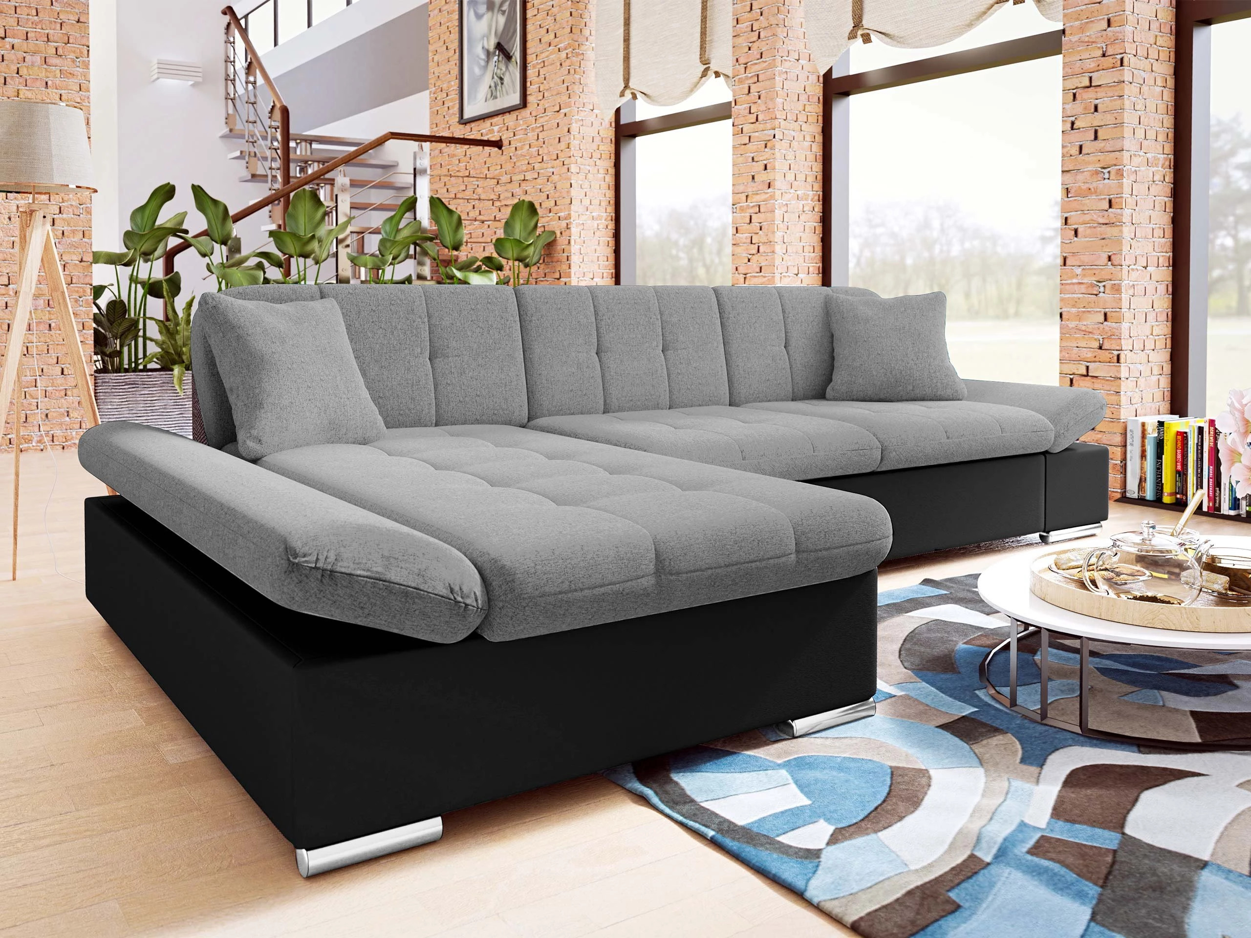 Corner sofa Comfivo Sanitas I (Soft 011 + Soul 17)