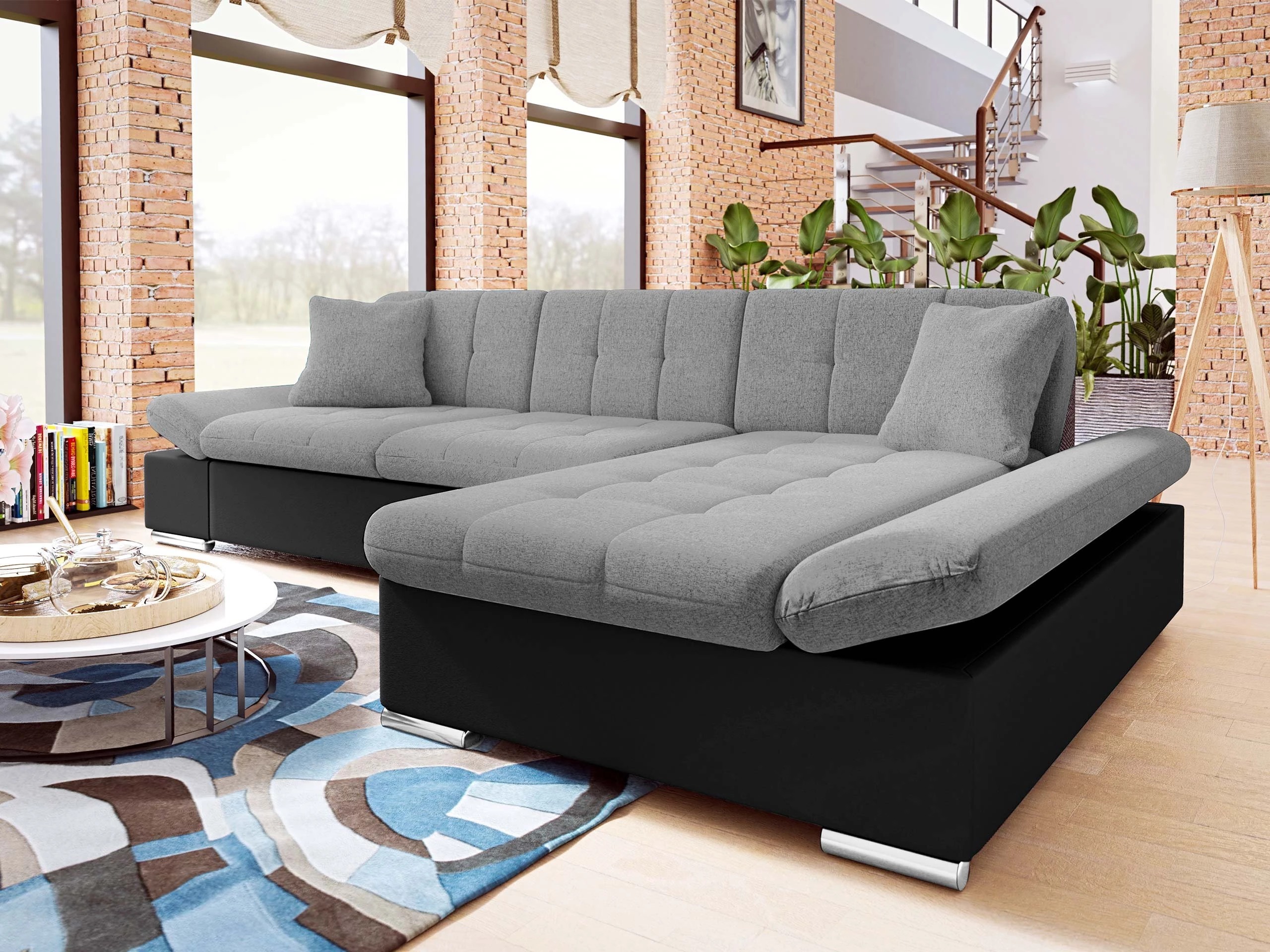 Corner sofa Comfivo Sanitas I (Soft 011 + Soul 17)