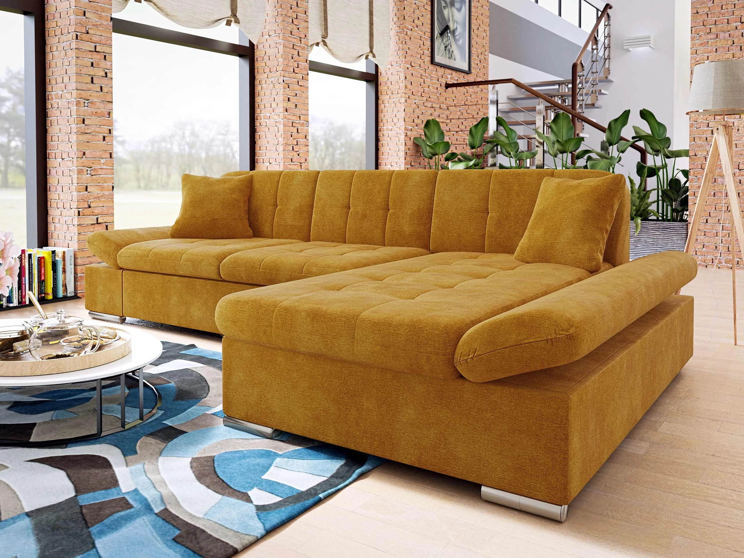 Corner sofa Comfivo Sanitas I (Wave 05)