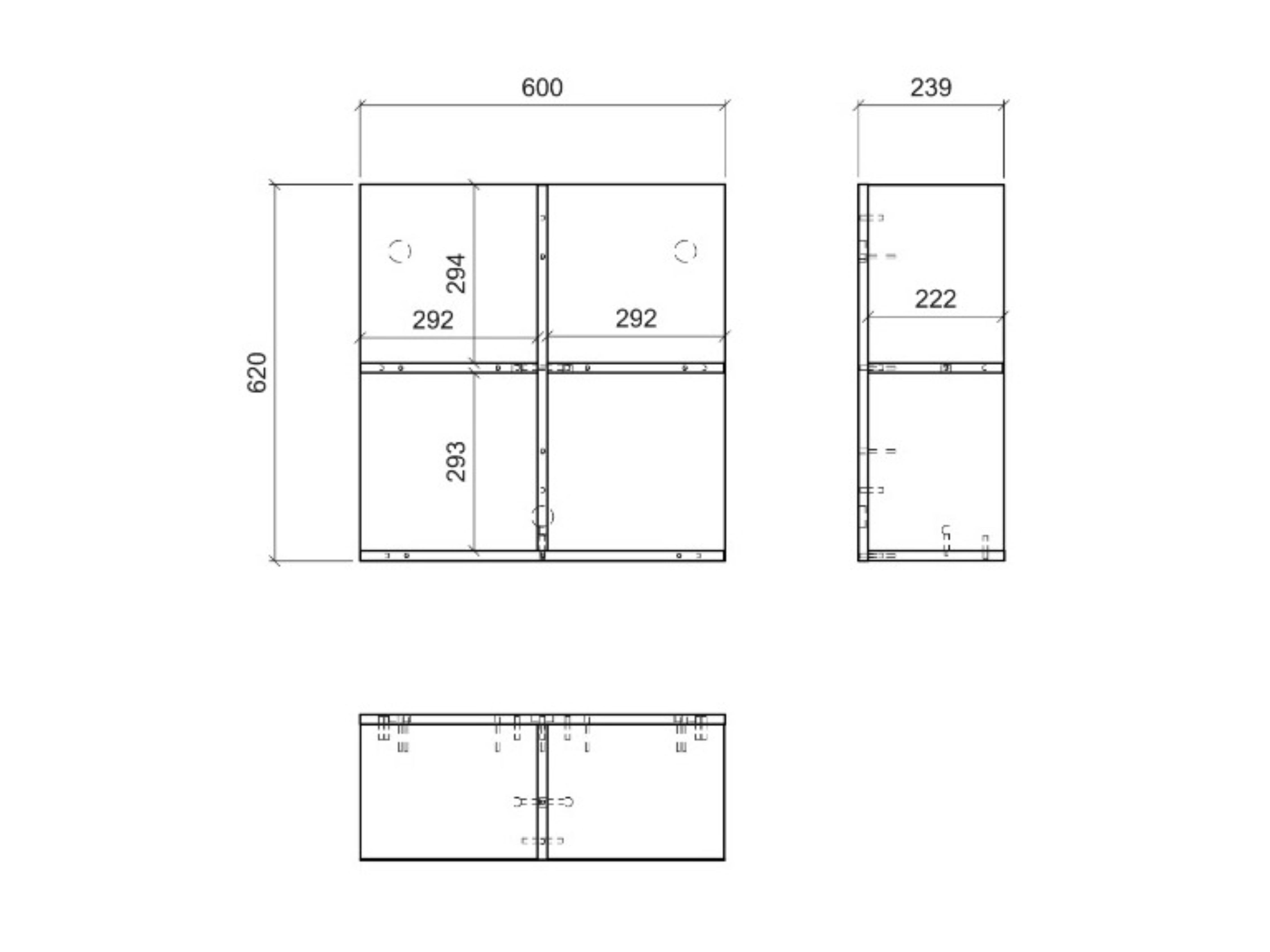 Home office set Venlori 130 (Anthracite + Artisan oak)
