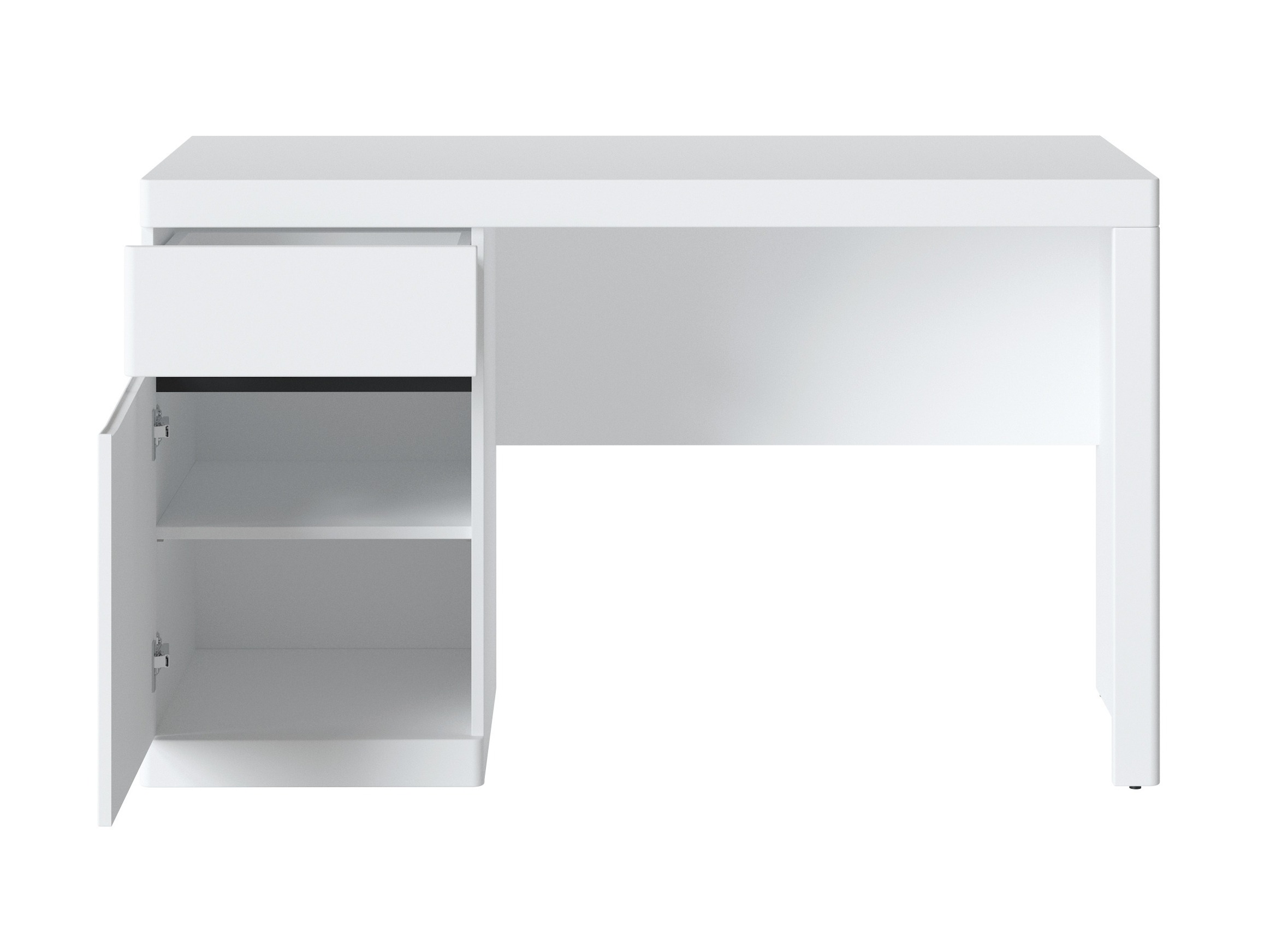 Home office set Venlori 130 (White + Graphite)