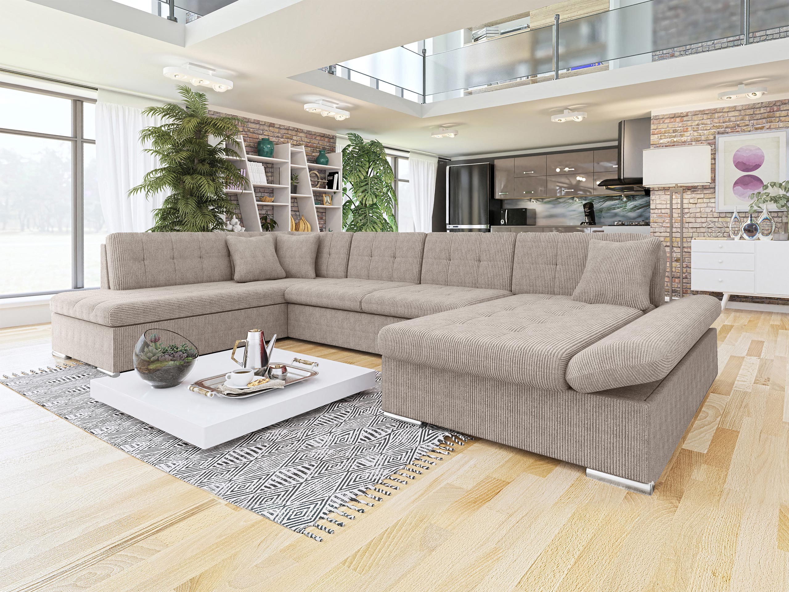 Corner sofa Comfivo Tilia I (Poso 03)