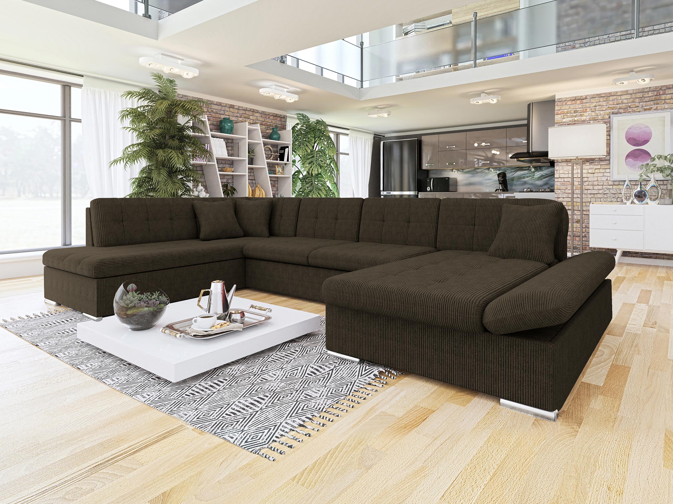 Corner sofa Comfivo Tilia I (Poso 06)