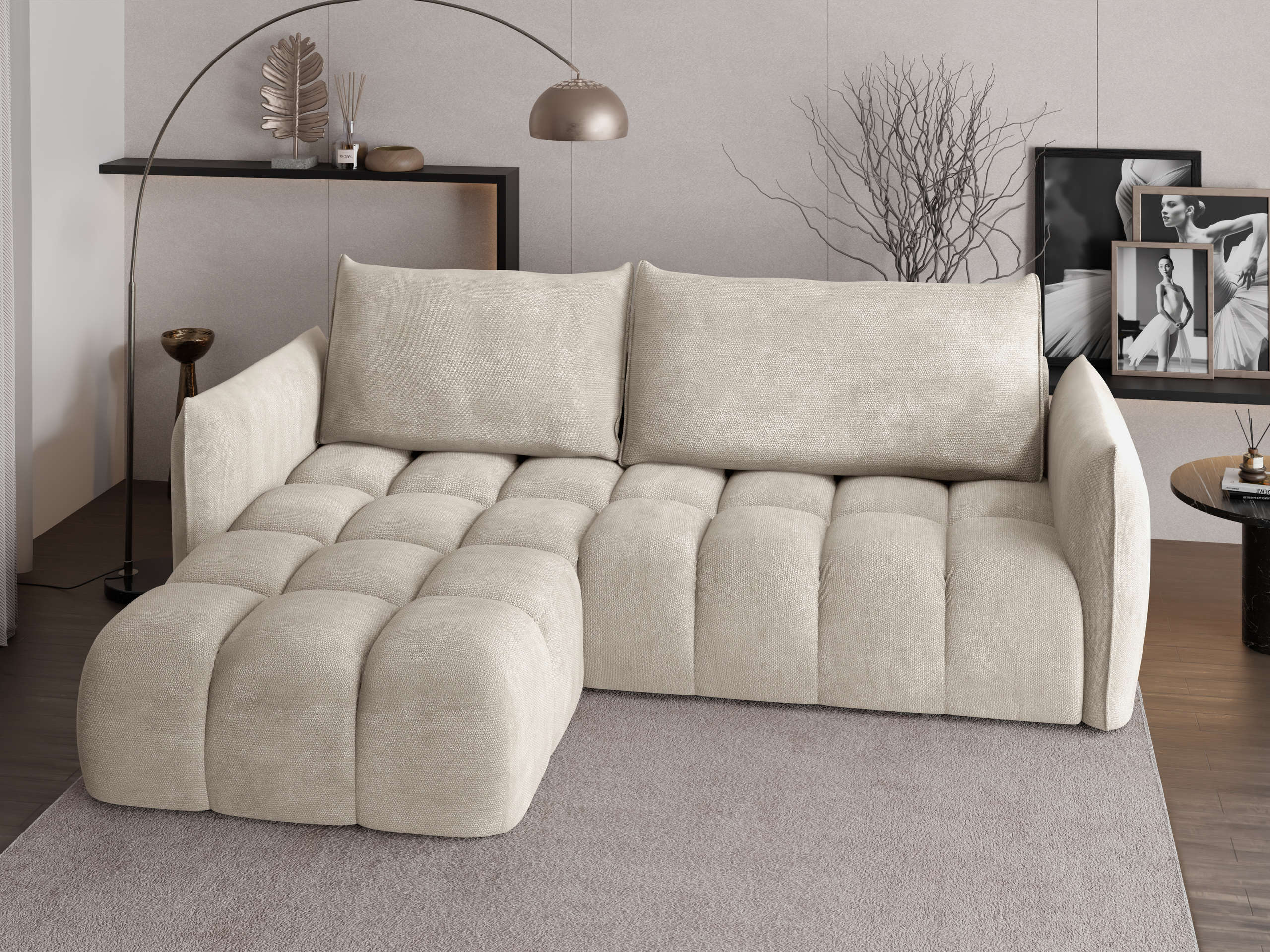 Corner sofa Naturis (Lumo 55)