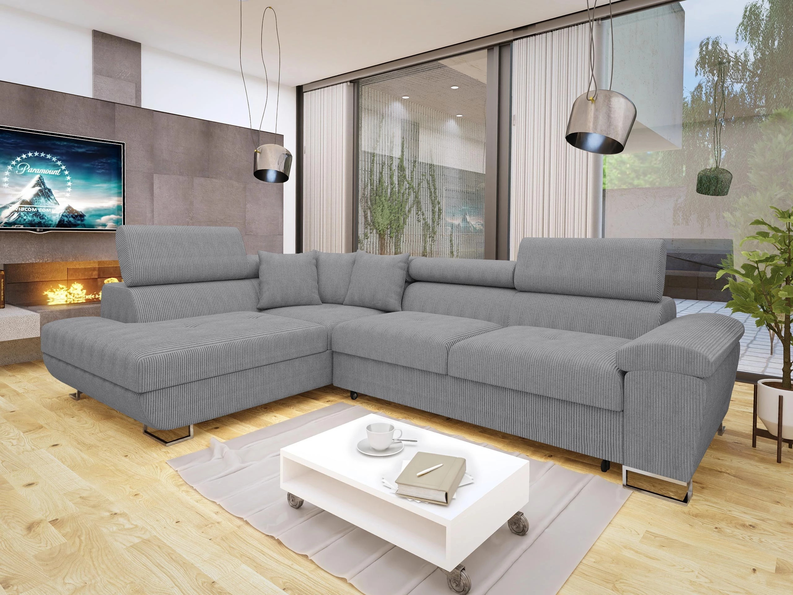Corner sofa Comfivo Ruta I (Poso 110)