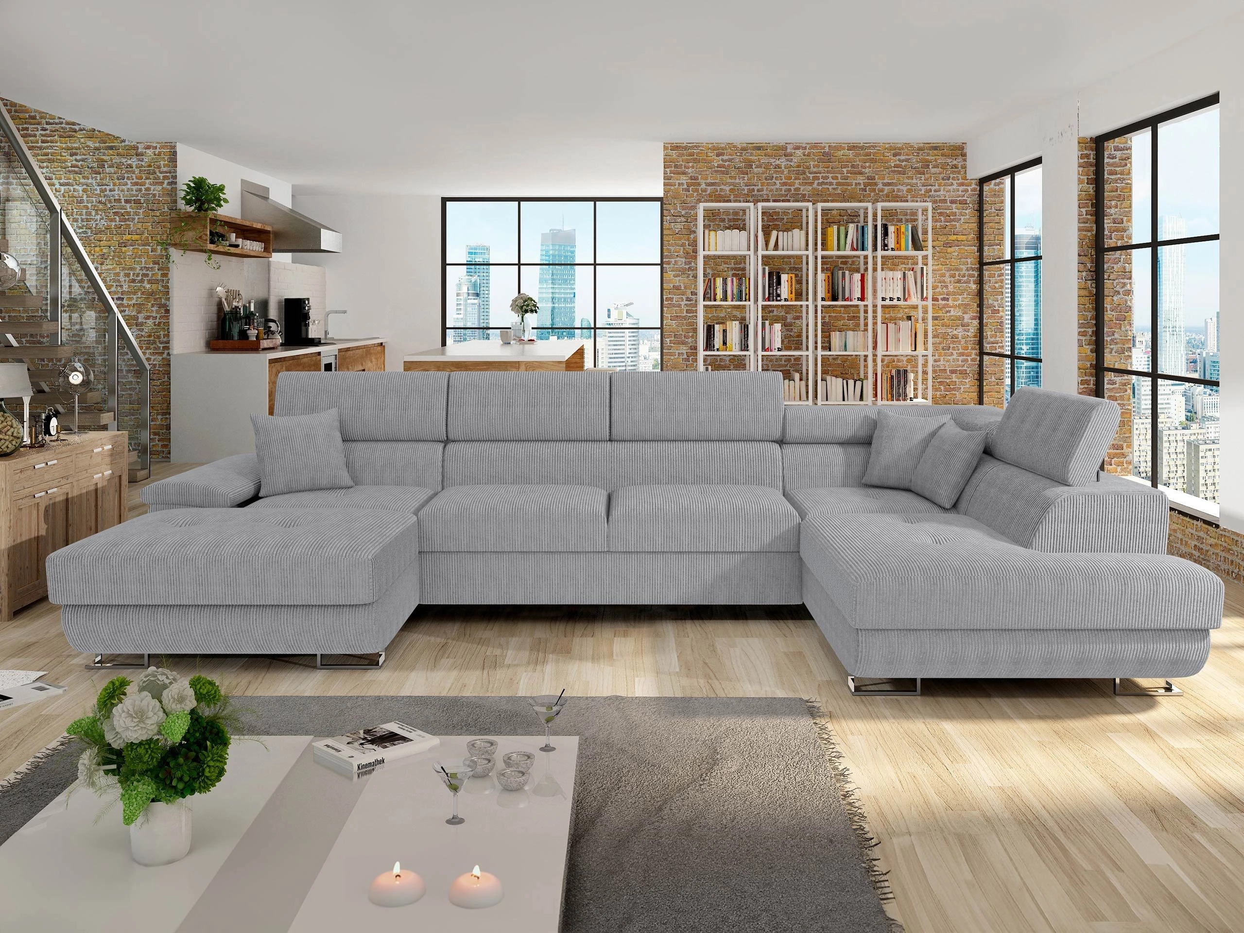 Corner sofa Comfivo Ruta (Poso 110)