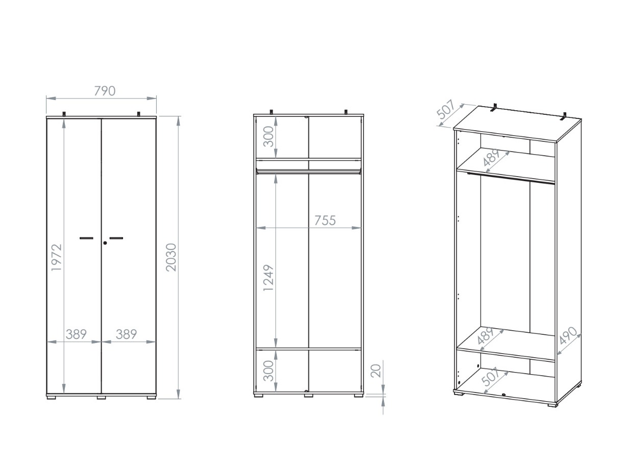 Wardrobe Domseve 106