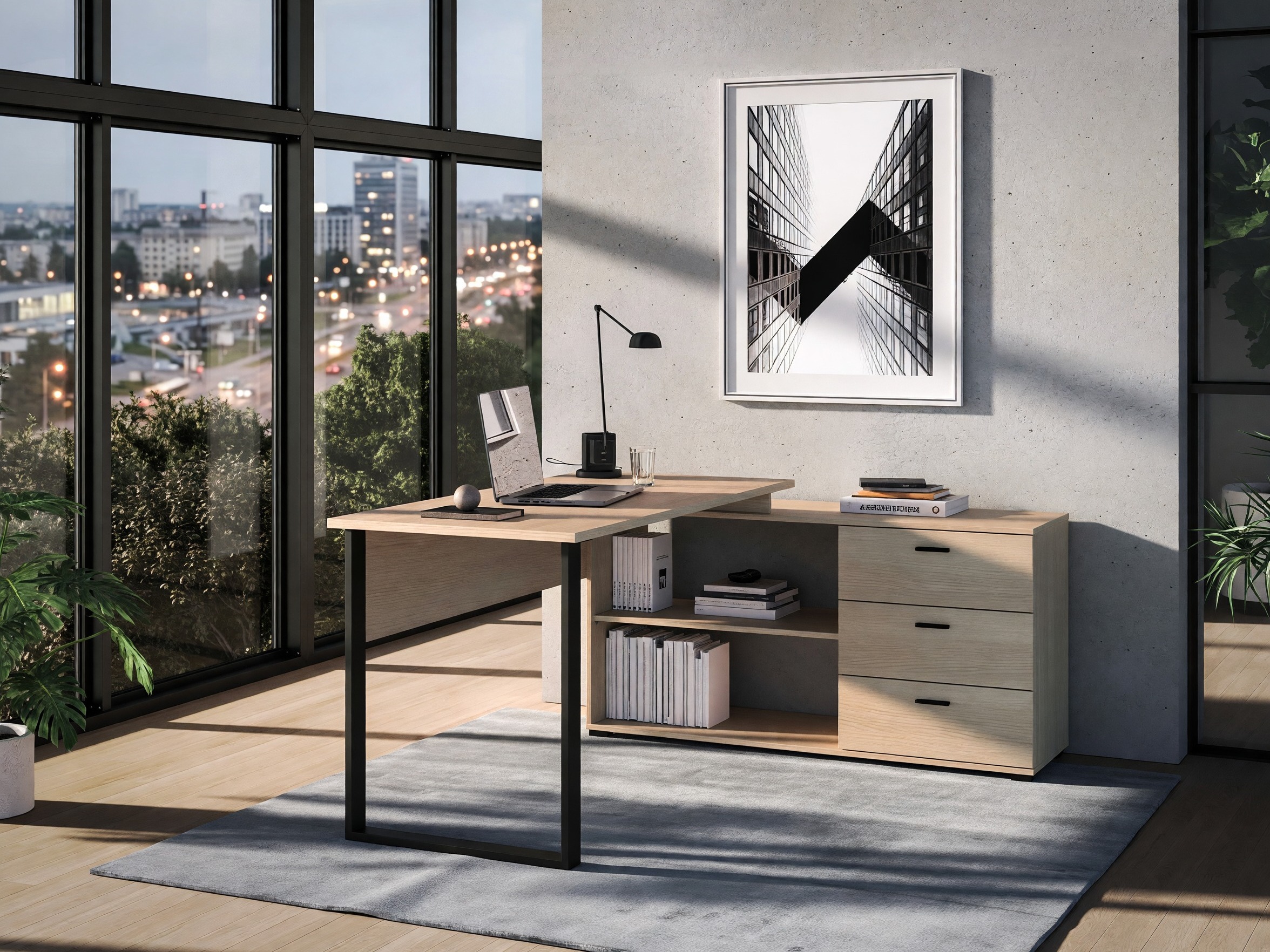 Corner desk Domseve 105