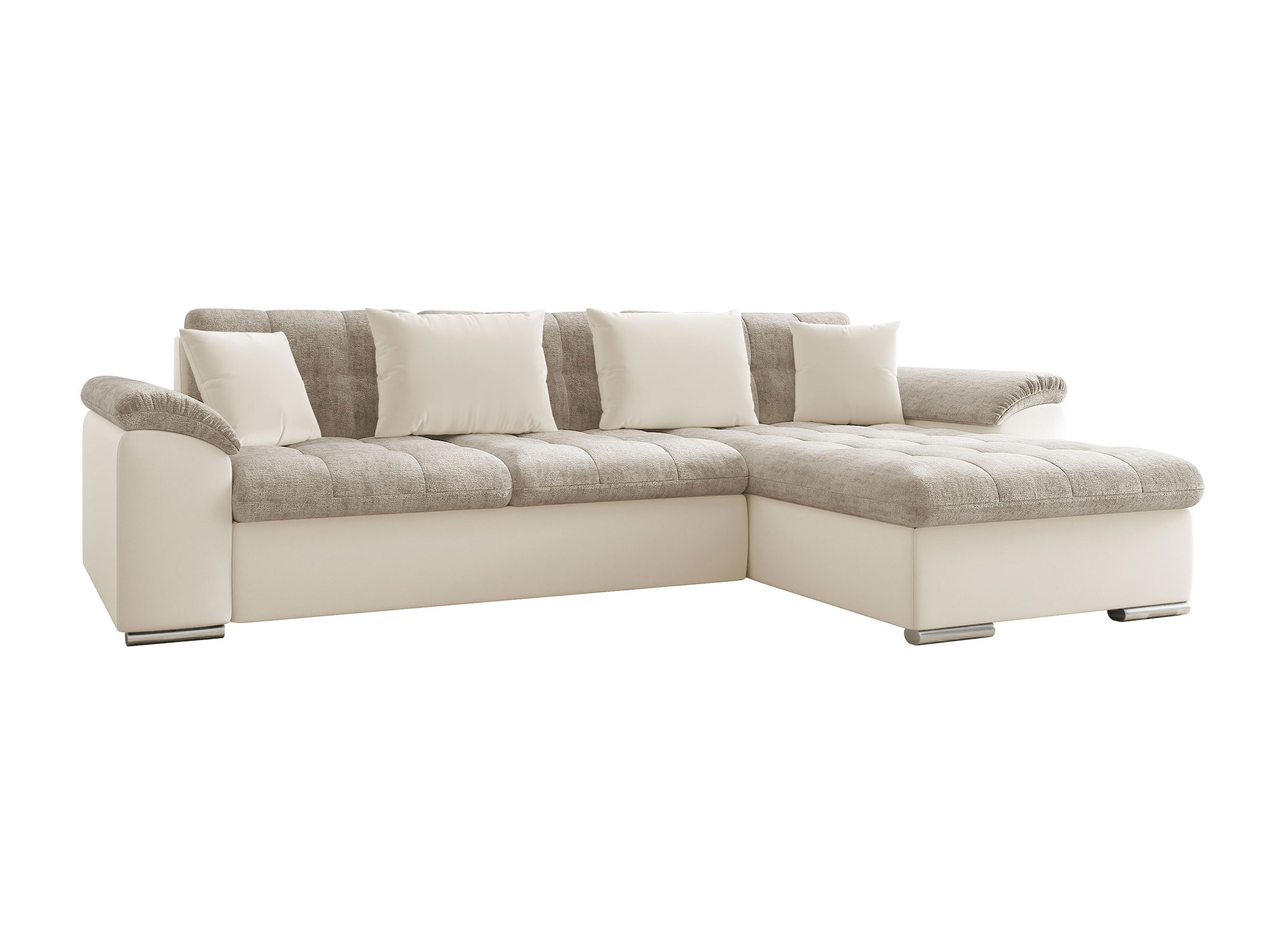 Corner sofa Comfivo Mica (Magic Velvet 2250 + Miu 2041)