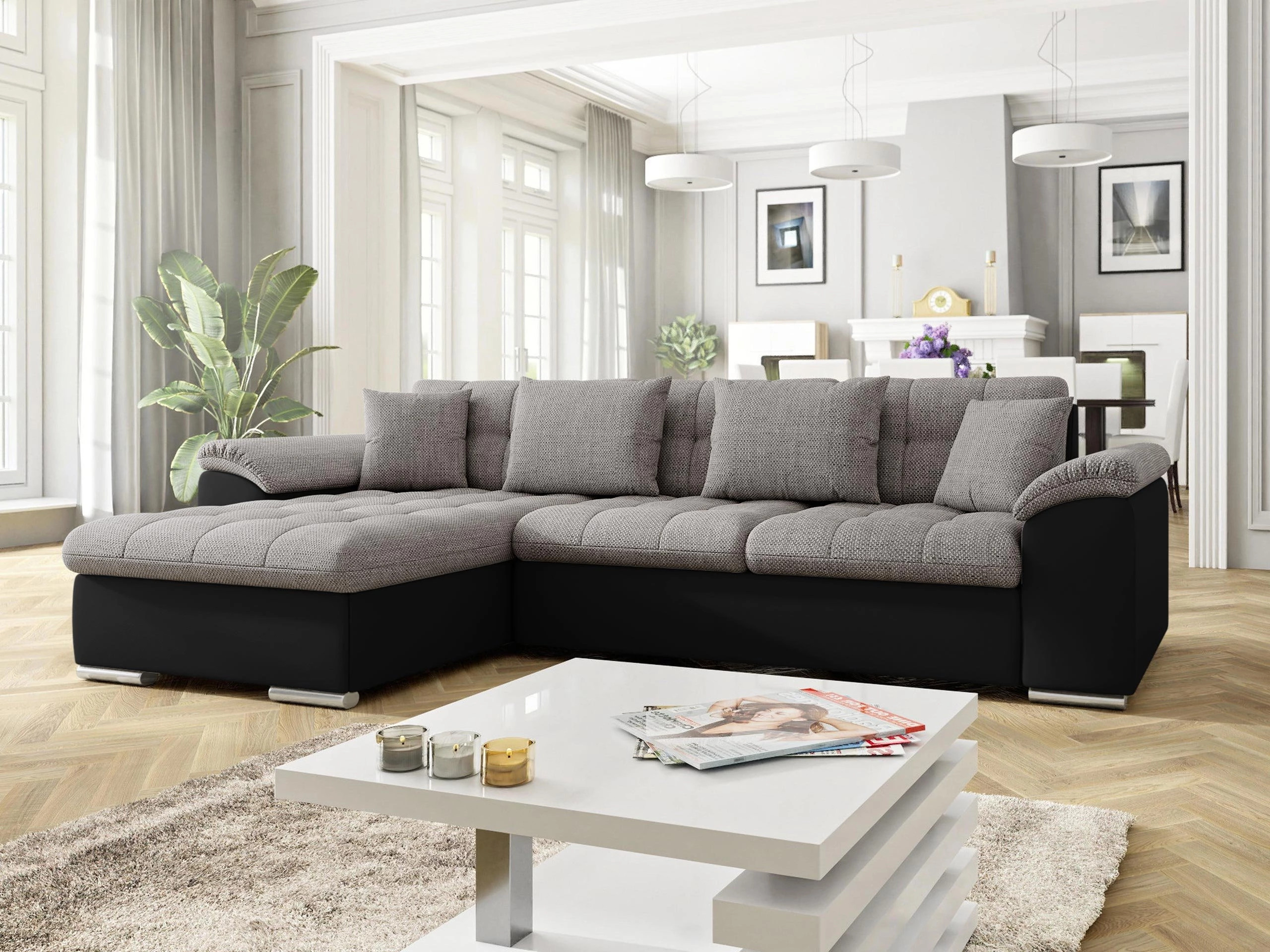 Corner sofa Comfivo Mica (Soft 011 + Lawa 05)