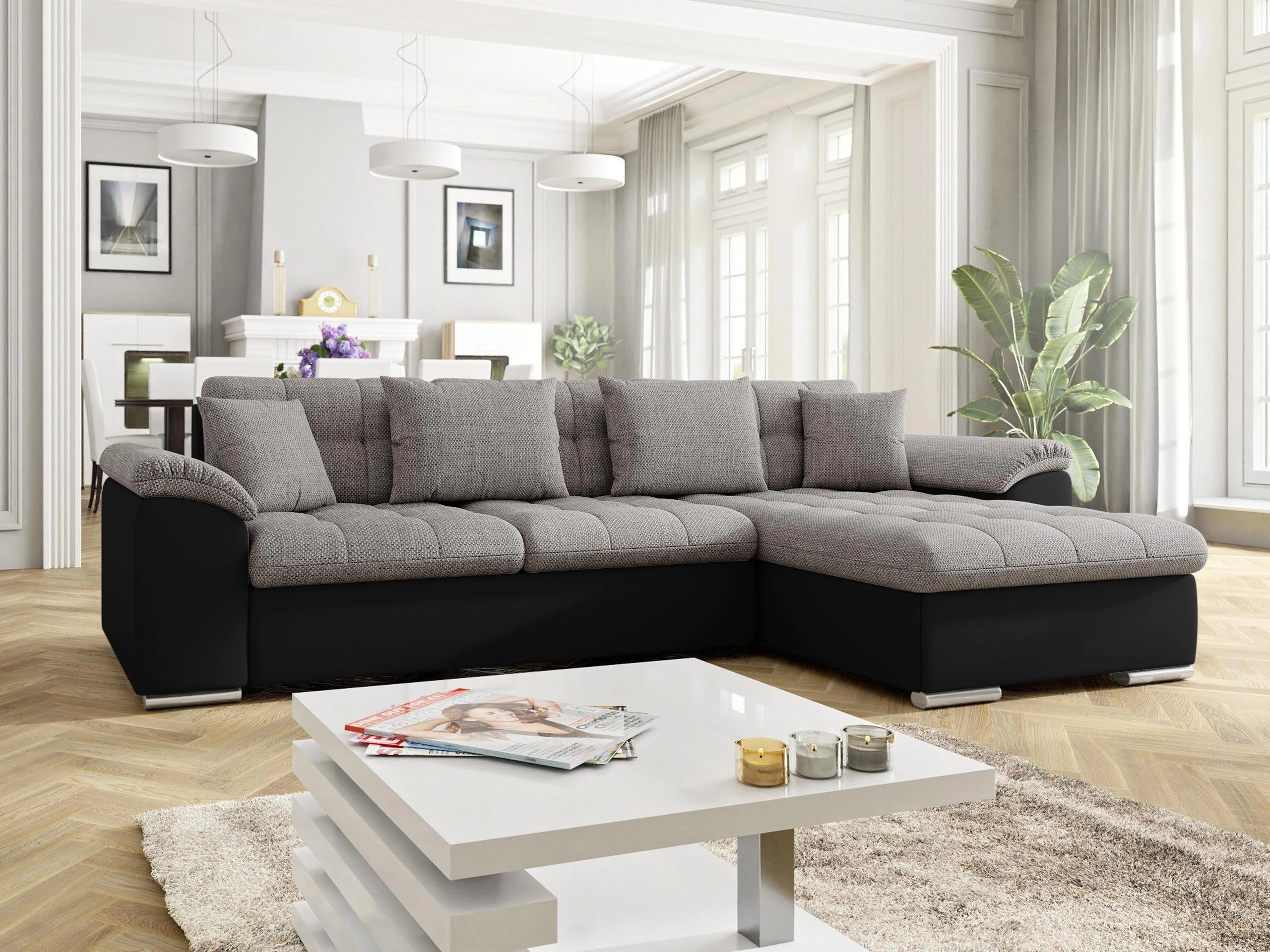 Corner sofa Comfivo Mica (Soft 011 + Lawa 05)